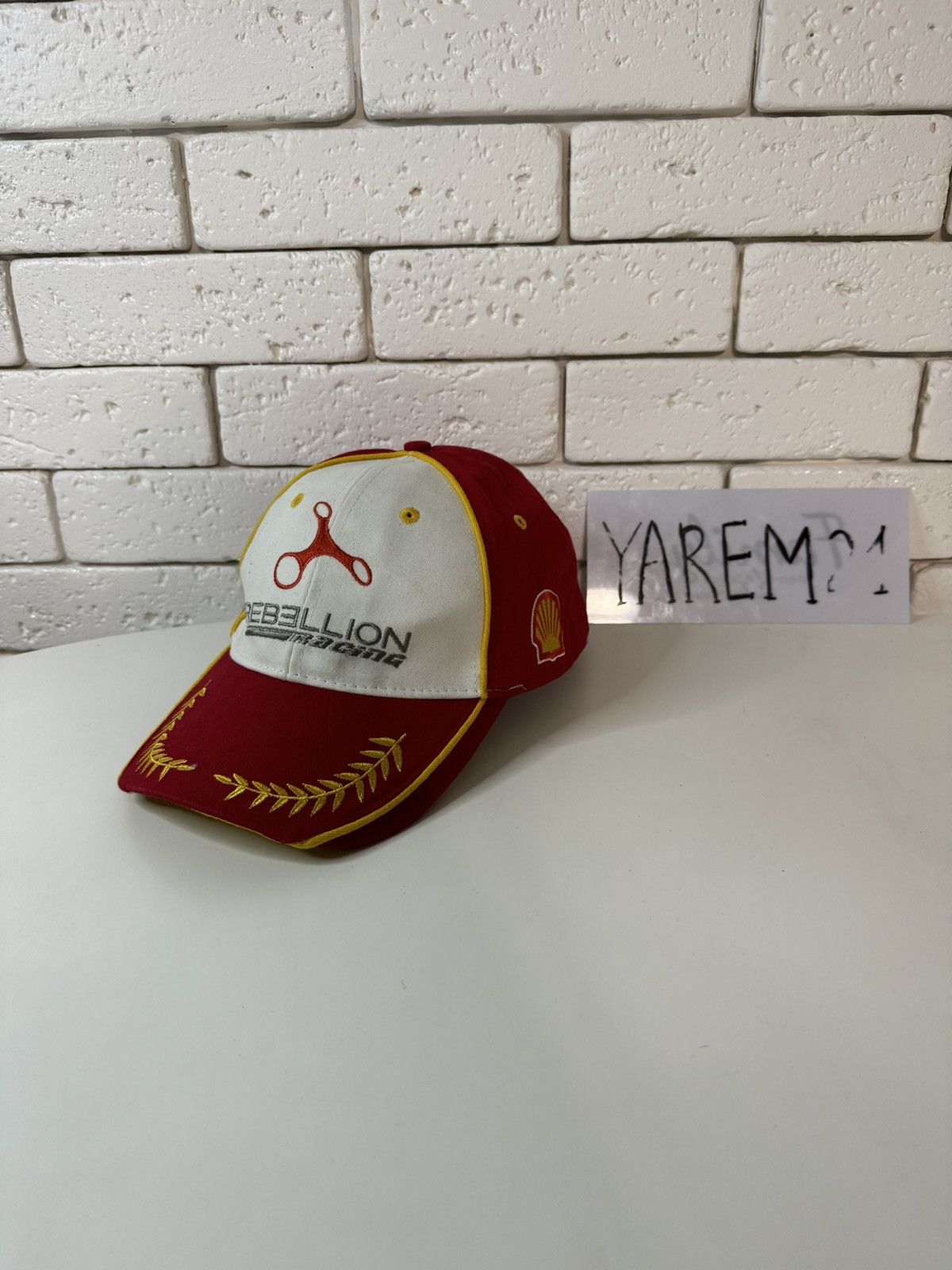 Vintage Rebellion racing cap hat Size ONE SIZE - 1 Thumbnail