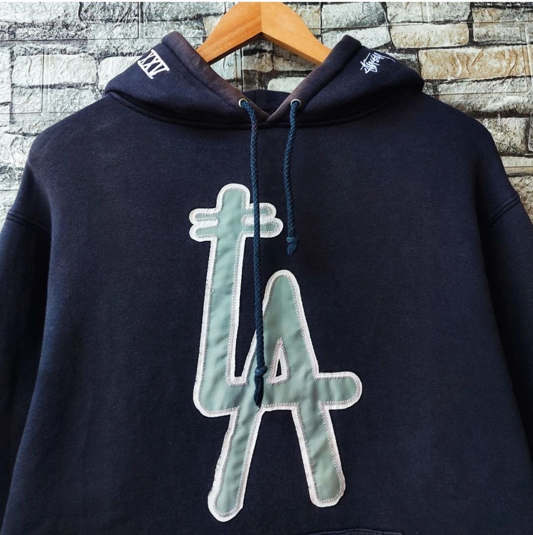 Stussy 90s STUSSY LA 25th Anniversary Pullover Hoodie Size US M / EU 48-50 / 2 - 3 Thumbnail