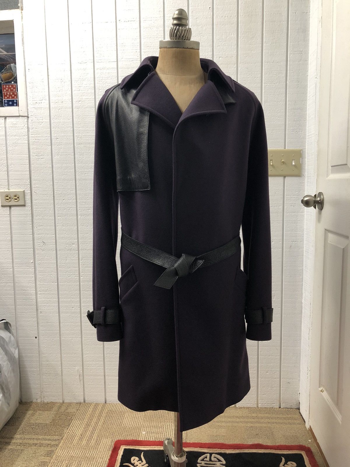 Jean Paul Gaultier Jean Paul Gaultier Monsieur Purple Coat Size US M / EU 48-50 / 2 - 1 Thumbnail