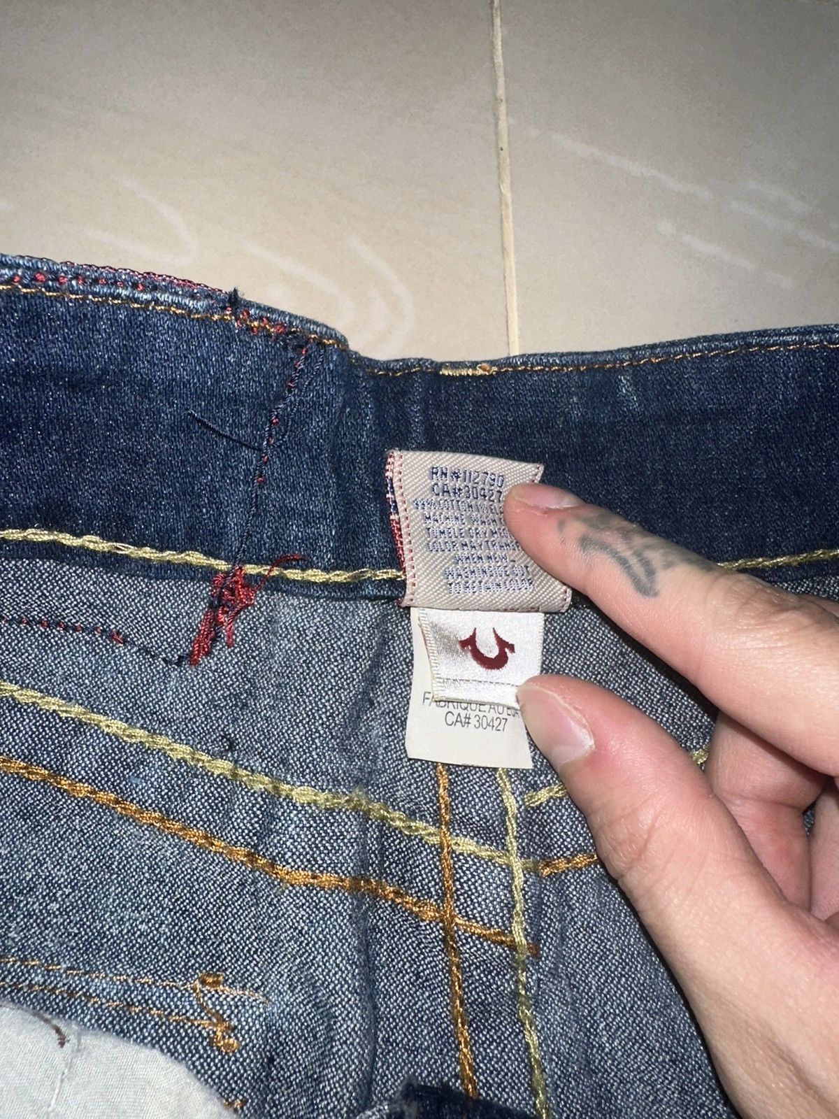 True Religion × Vintage True Religion mini skirt Size 27" / US 4 / IT 40 - 7 Thumbnail