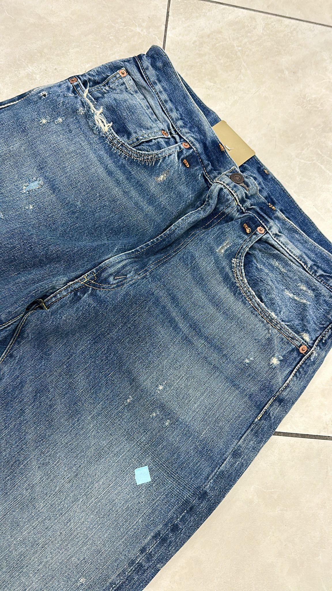 Levi's Vintage Clothing LVC Levi's Vintage Clothing 1984 551Z BigE Selvedge Jeans Size US 34 / EU 50 - 4 Thumbnail