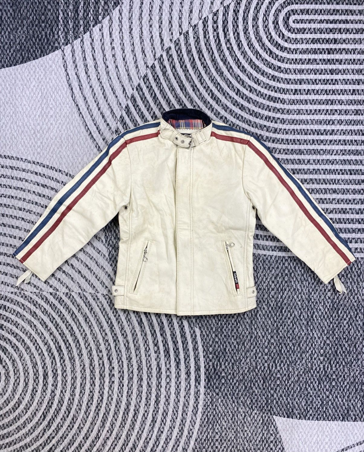 Schott Vintage Schott NYC Rider Leather Jacket For Kids Size US XXS / EU 40 - 1 Thumbnail
