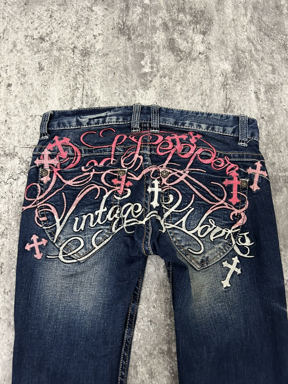 パンツ RED pepper Red Pepper Jeans japan Cross logo Slim Pants - Bottoms