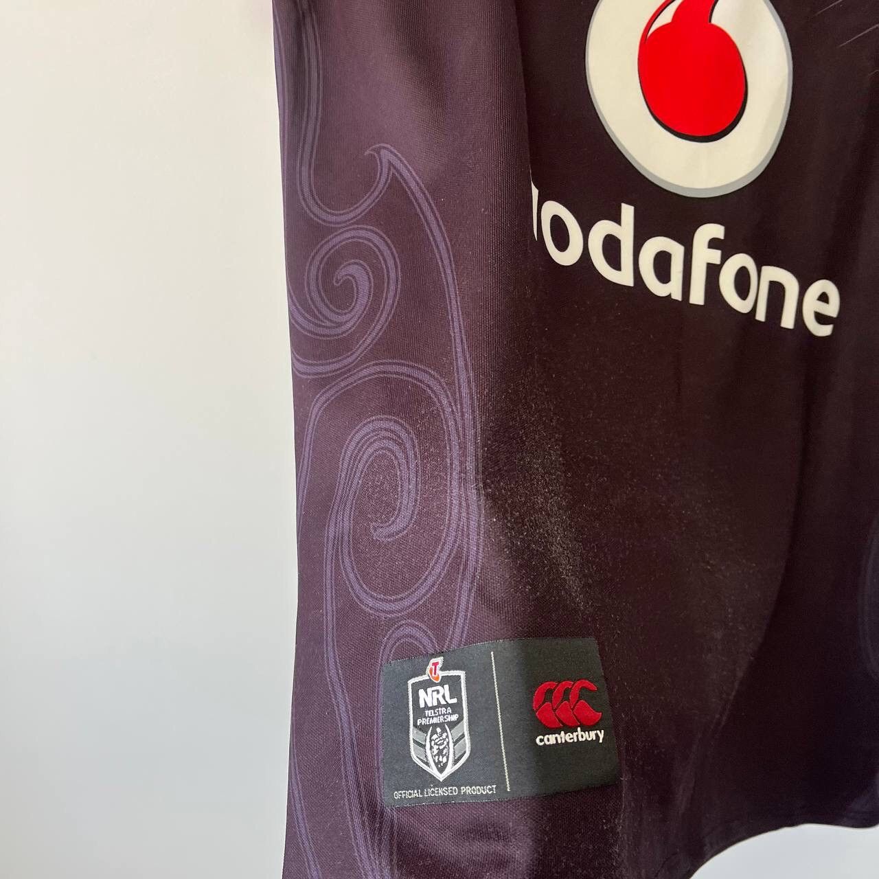 Vintage Canterbury Warriors 2017/2018 Rugby Vodafone NRL Jersey Size US M / EU 48-50 / 2 - 7 Thumbnail