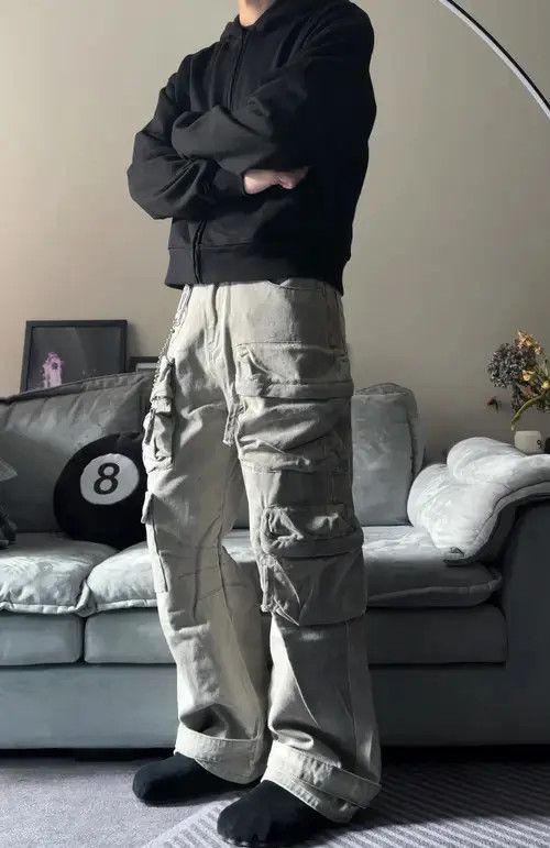 Jean Hirakawa x Reiko Multi Pocket Cargo Jeans Size US 32 / EU 48 - 8 Thumbnail
