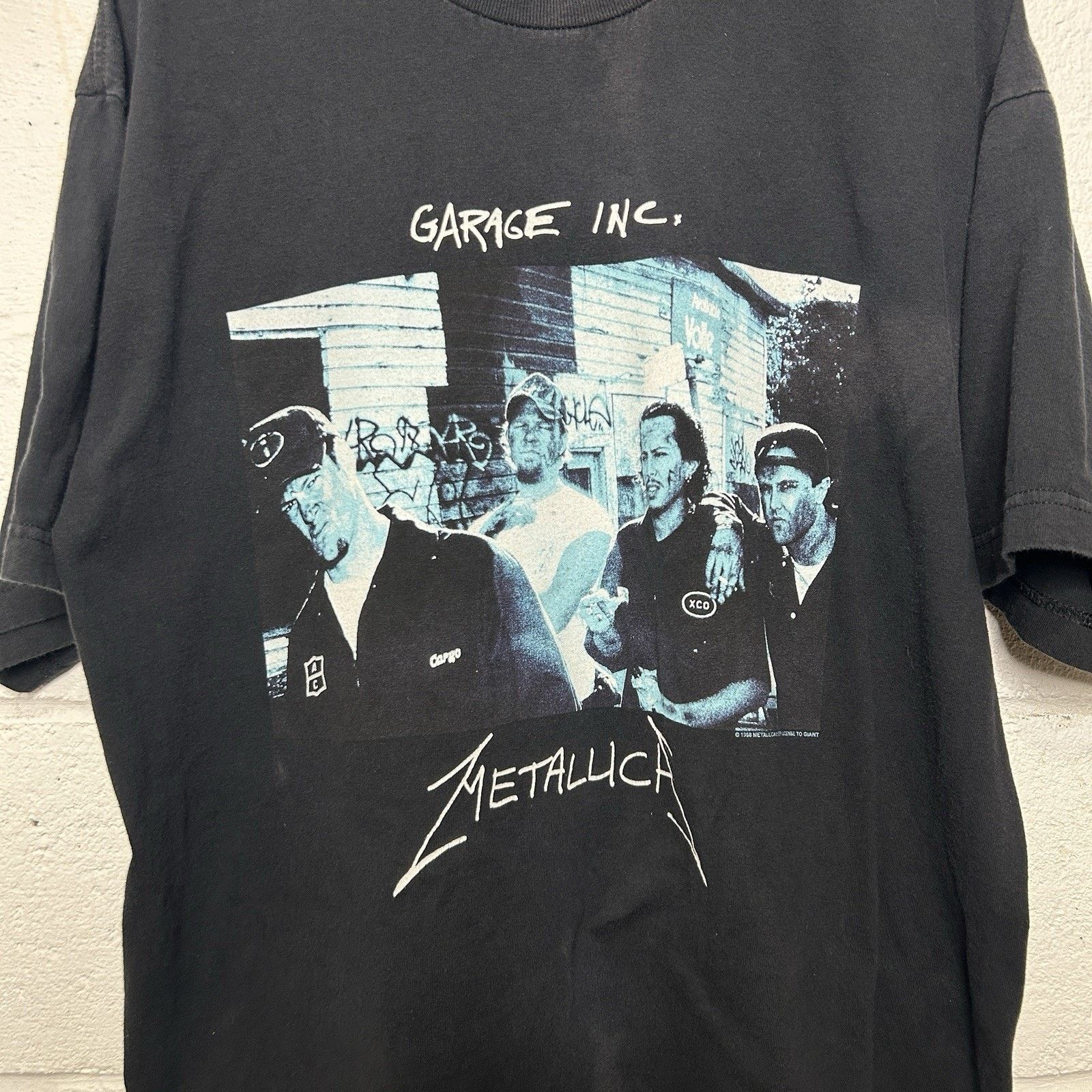 Metallica Vintage Metallica Garage Inc. Band T-Shirt “Black” 1998 Size US XL / EU 56 / 4 - 3 Thumbnail