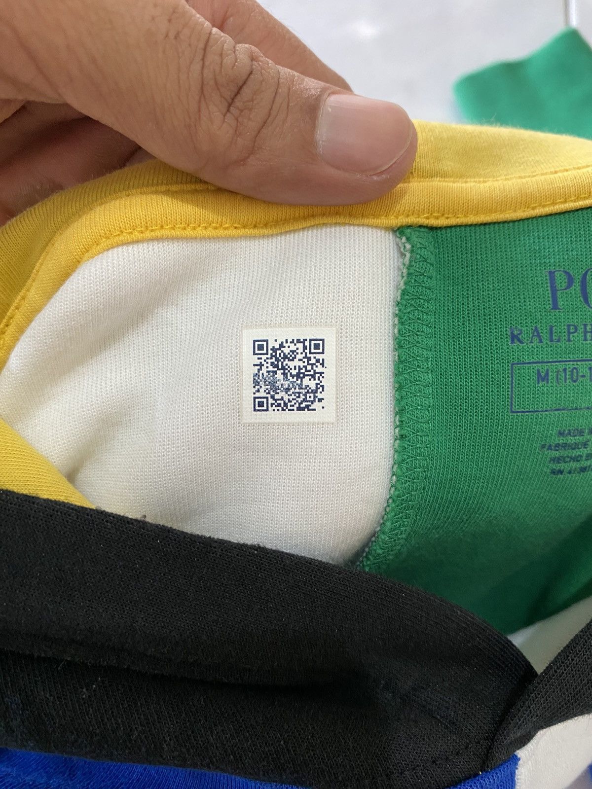 Polo Ralph Lauren Polo Ralph Lauren Colorblock Hoodie Multicolor Streetwear Size US M / EU 48-50 / 2 - 15 Thumbnail