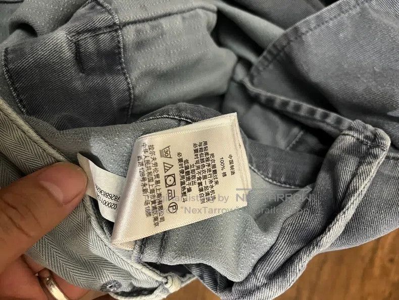 RRL Ralph Lauren RRL Ralph Lauren 2017 out of print old blue dyed washed wo Size US 30 / EU 46 - 4 Thumbnail