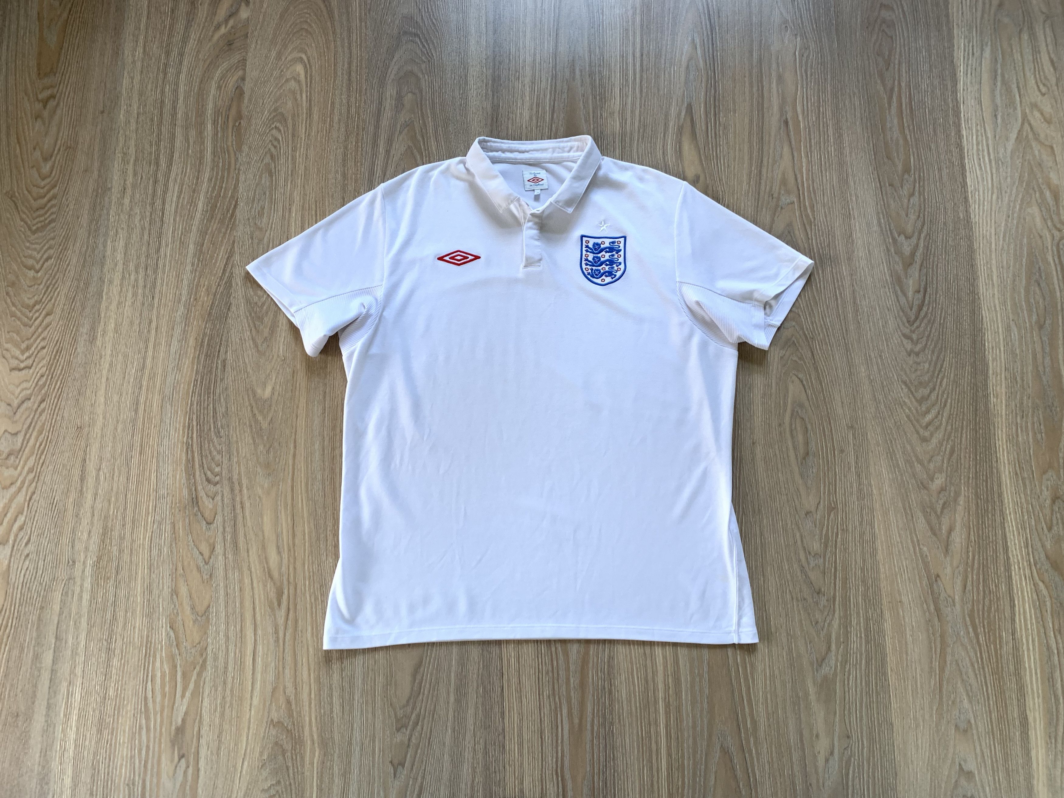 Umbro × Vintage Umbro England Training Polo T Shirt Size US S / EU 44-46 / 1 - 11 Thumbnail