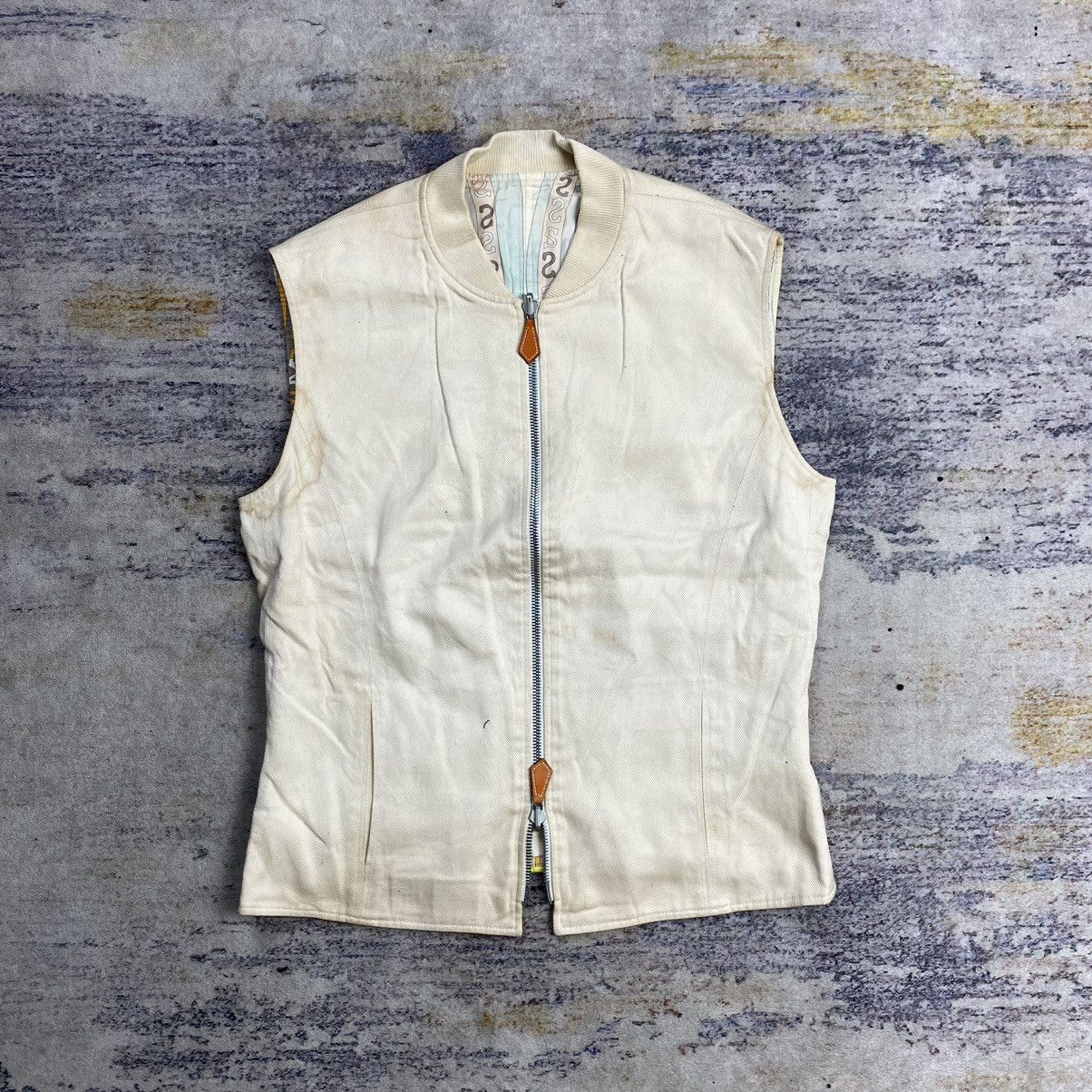 Hermes vintage 90s Hermes reversible vest Size M / US 6-8 / IT 42-44 - 3 Thumbnail