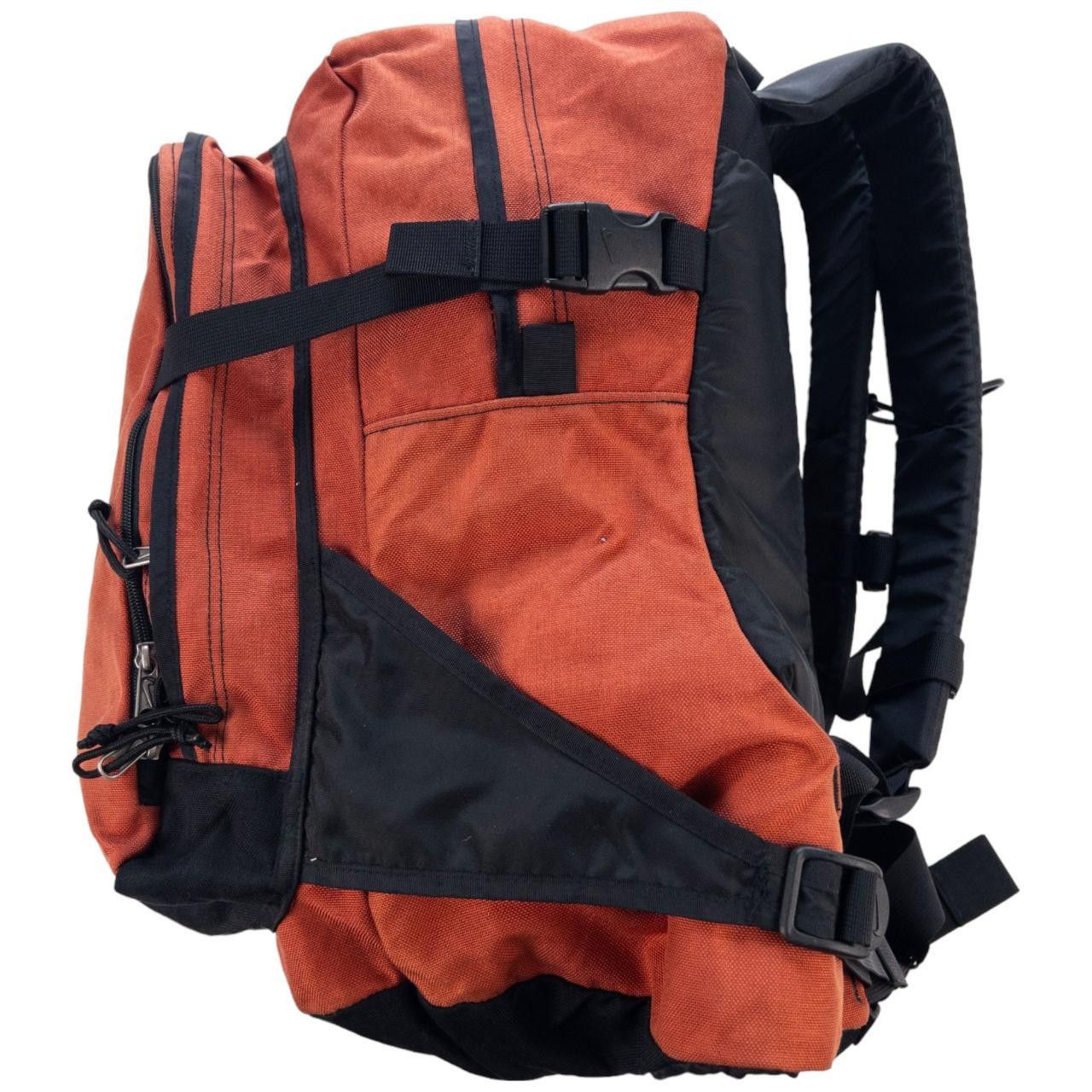 Nike Vintage Nike Jewel Swoosh Multi Pocket Backpack Size ONE SIZE - 5 Thumbnail