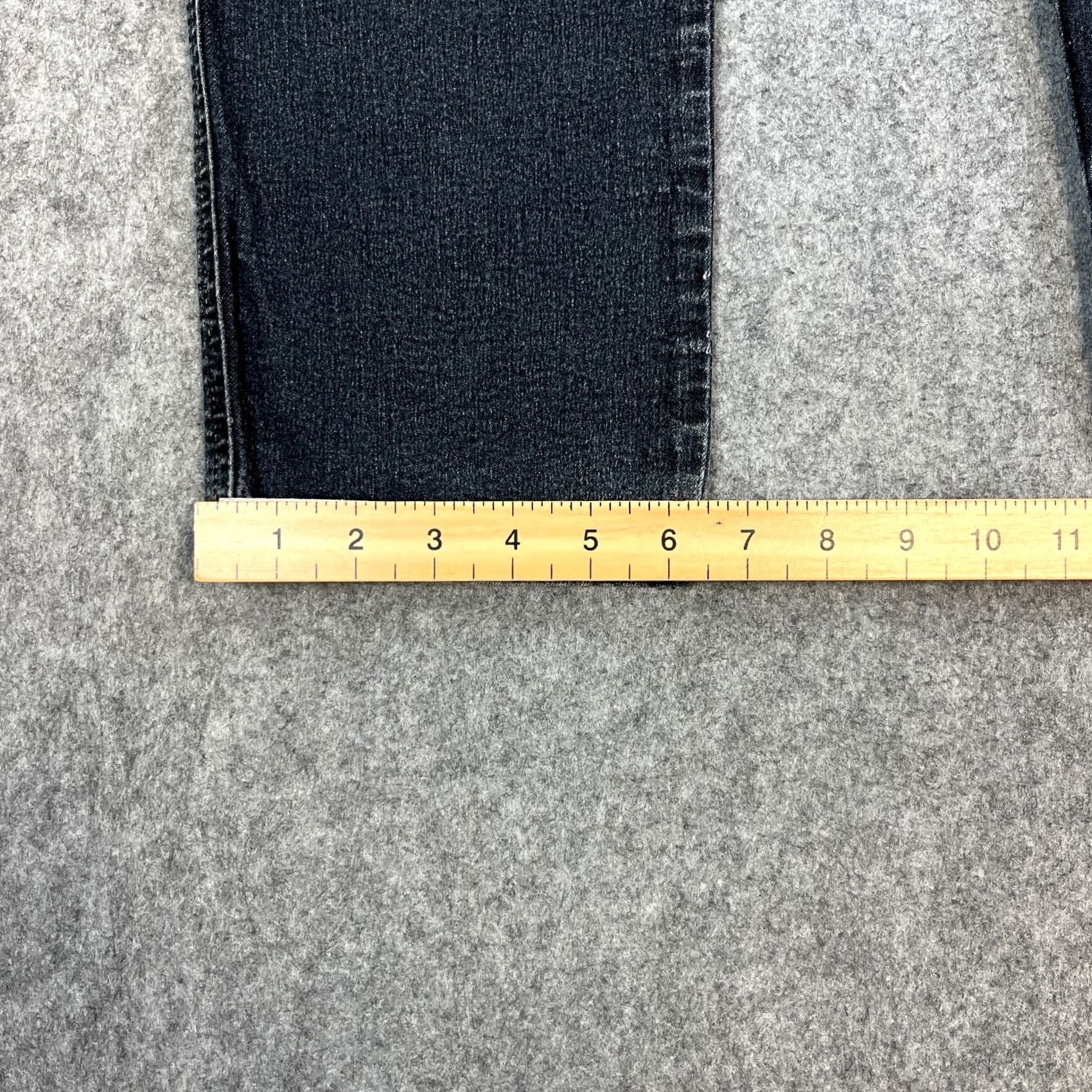Armani Armani Jeans Womens Mom High Waist 29 Dark Wash Blue Stretch Denim 5-Pocket 28 in Inside Leg Regular US8 UK8 Womens Jeans Size 30" / US 8 / IT 44 - 3 Thumbnail
