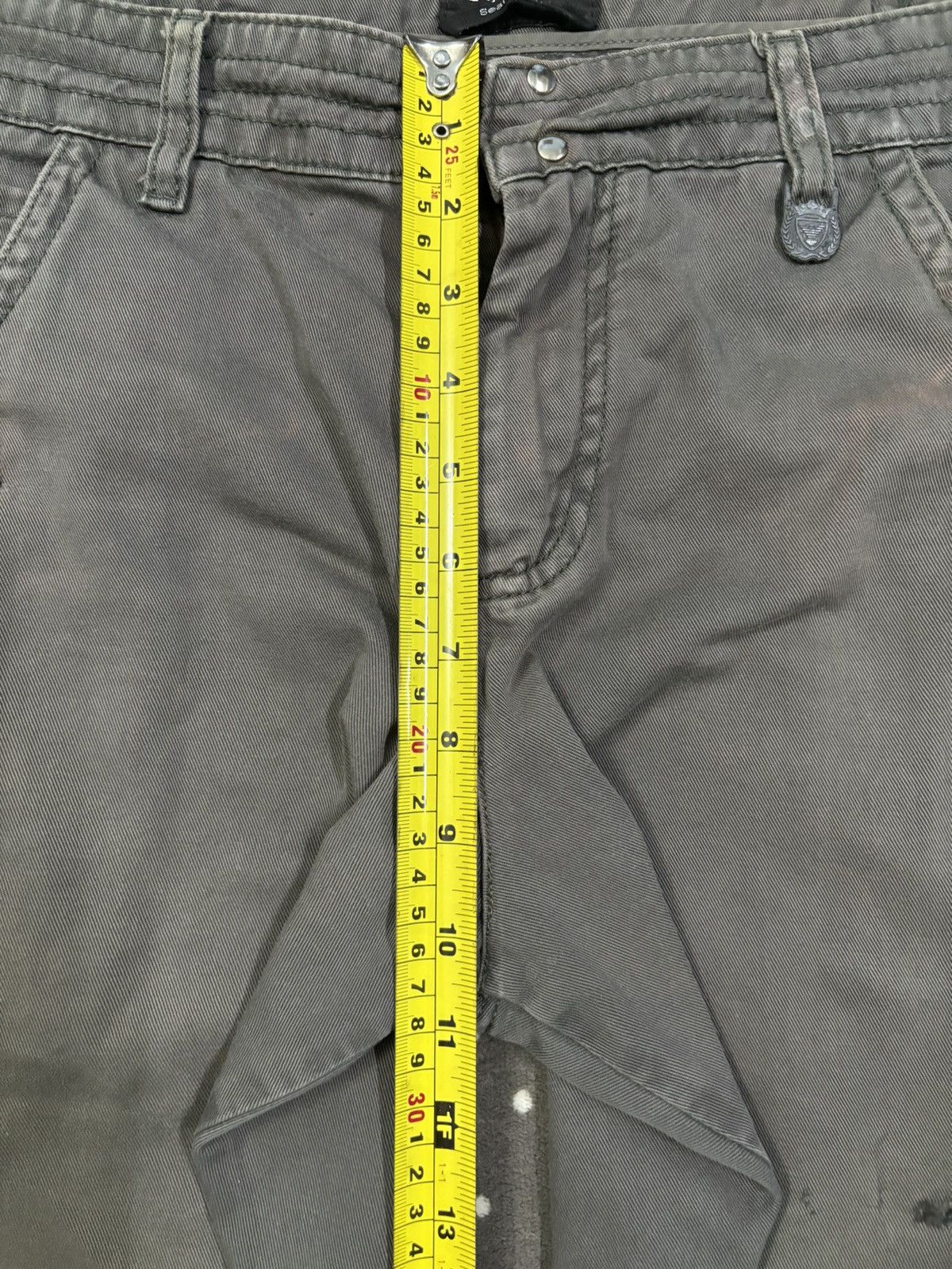 Emporio Armani Vintage Emporio Armani Thrashed Loose Utility Cargo Pants Size US 36 / EU 52 - 20 Thumbnail