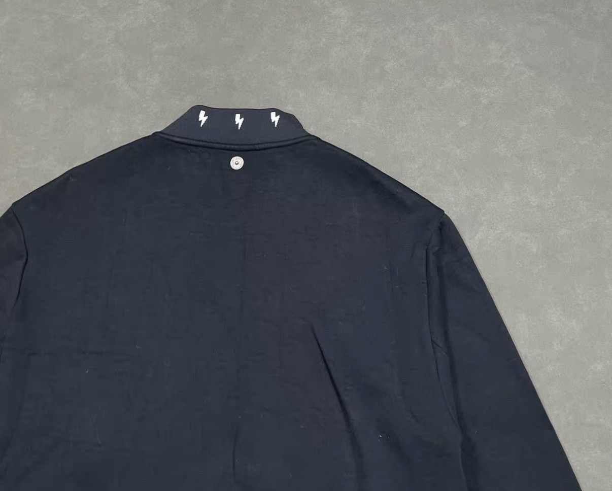 Neil Barrett Neil Barrett Lightning Logo Zip-Up Jacket J16 Size US S / EU 44-46 / 1 - 5 Thumbnail