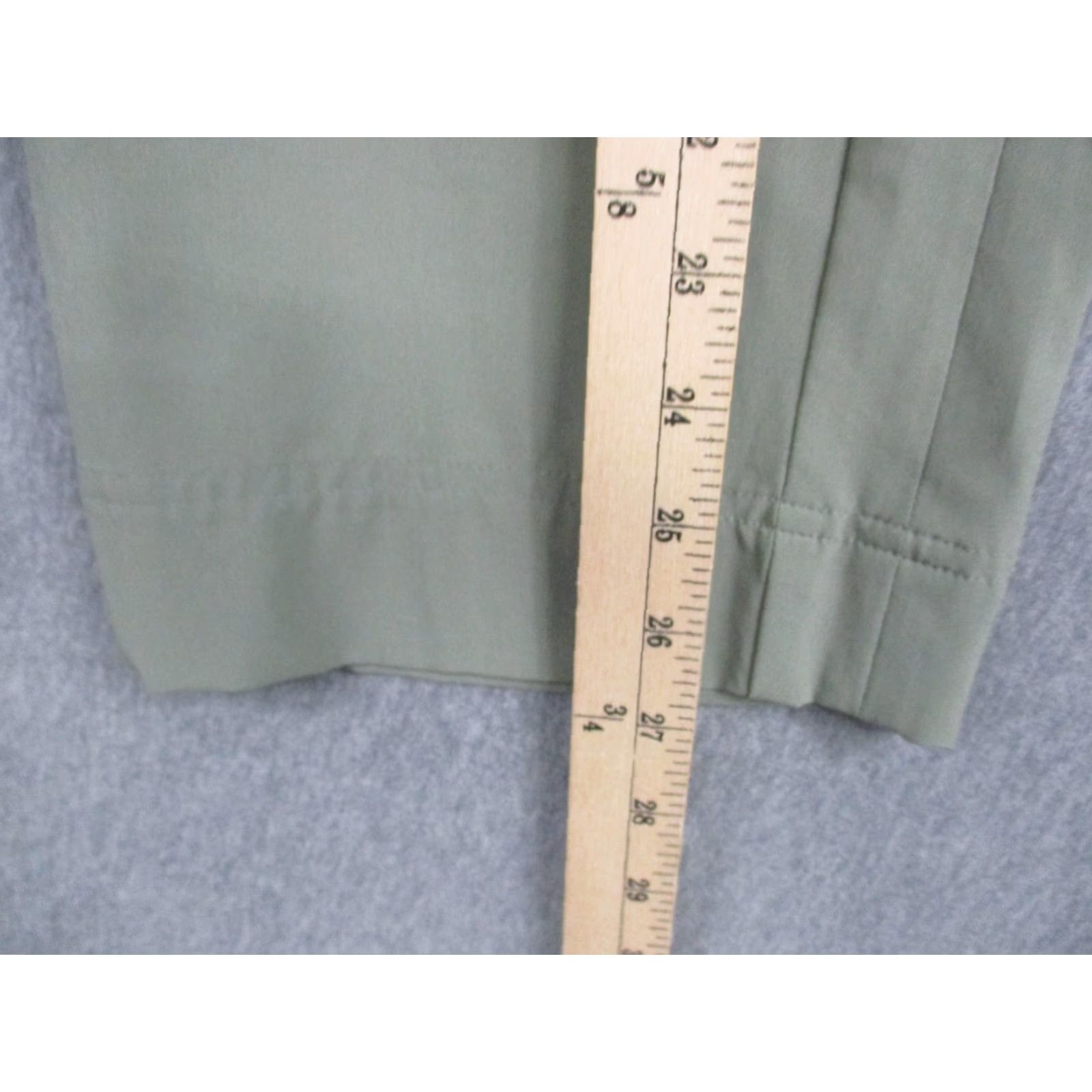 Athleta Athleta Pants Womens 4 Green Wide Leg Stretch Recycled Polyester Athleisure Size 27" / US 4 / IT 40 - 4 Thumbnail
