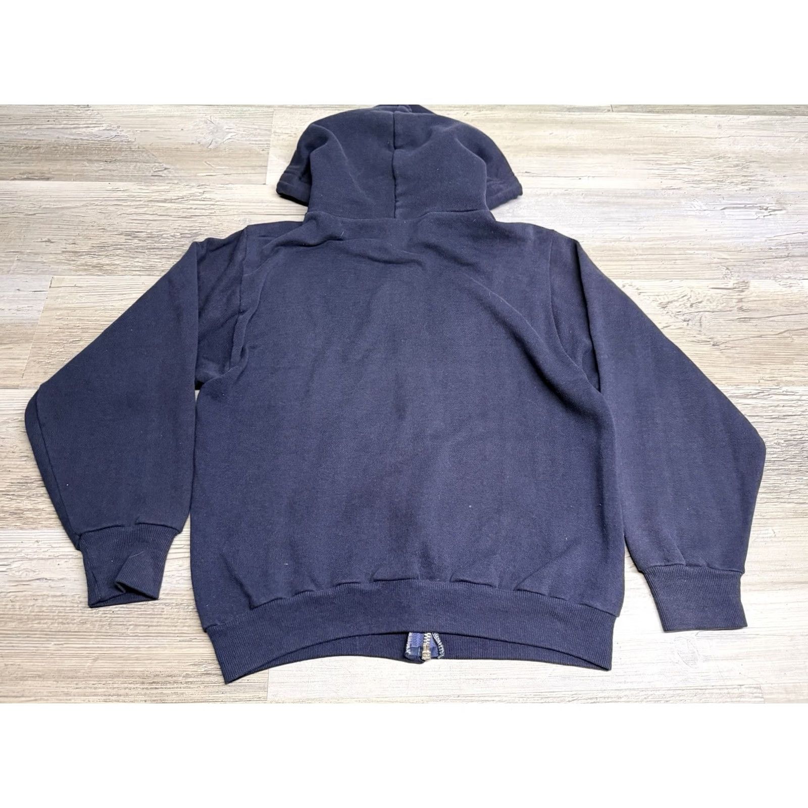 Vintage VINTAGE Wayne State University Detroit Sweatshirt Zip Up Hoodie Size Small Blue Crew Neck Full Zip Mens S Size US S / EU 44-46 / 1 - 2 Thumbnail