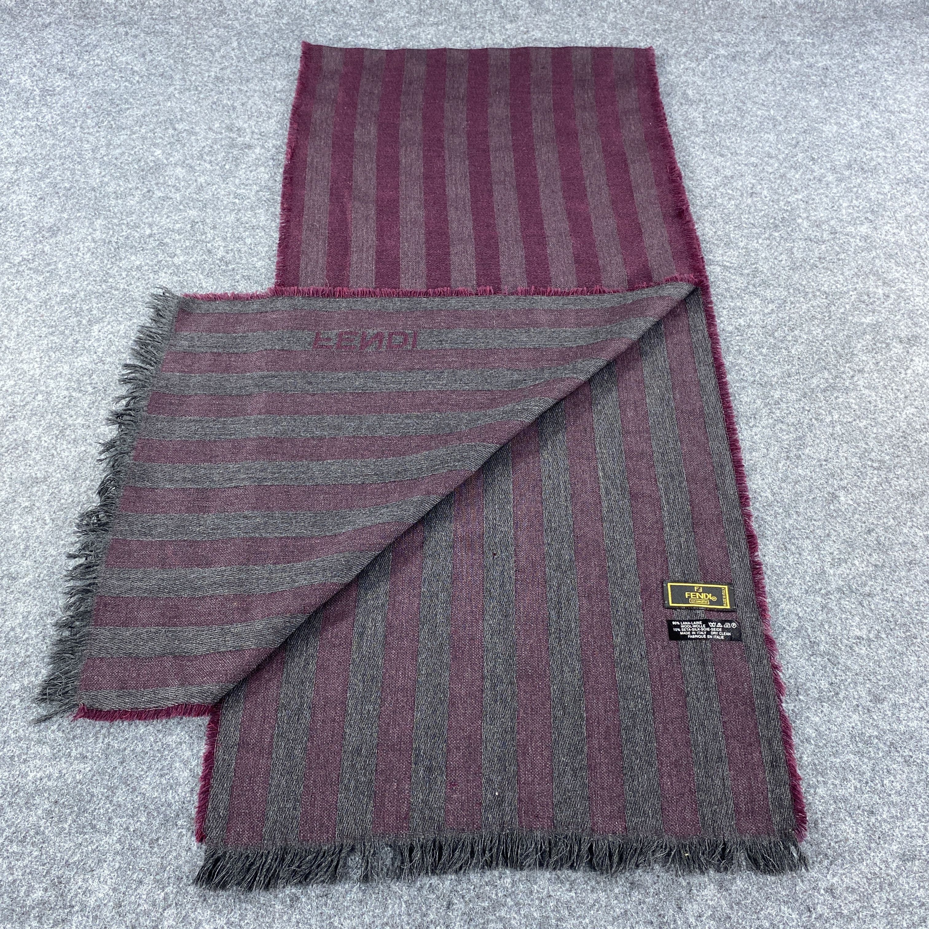 Fendi × Vintage GF10424 Fendi Scarf Neck Wear Muffler Size ONE SIZE - 5 Thumbnail