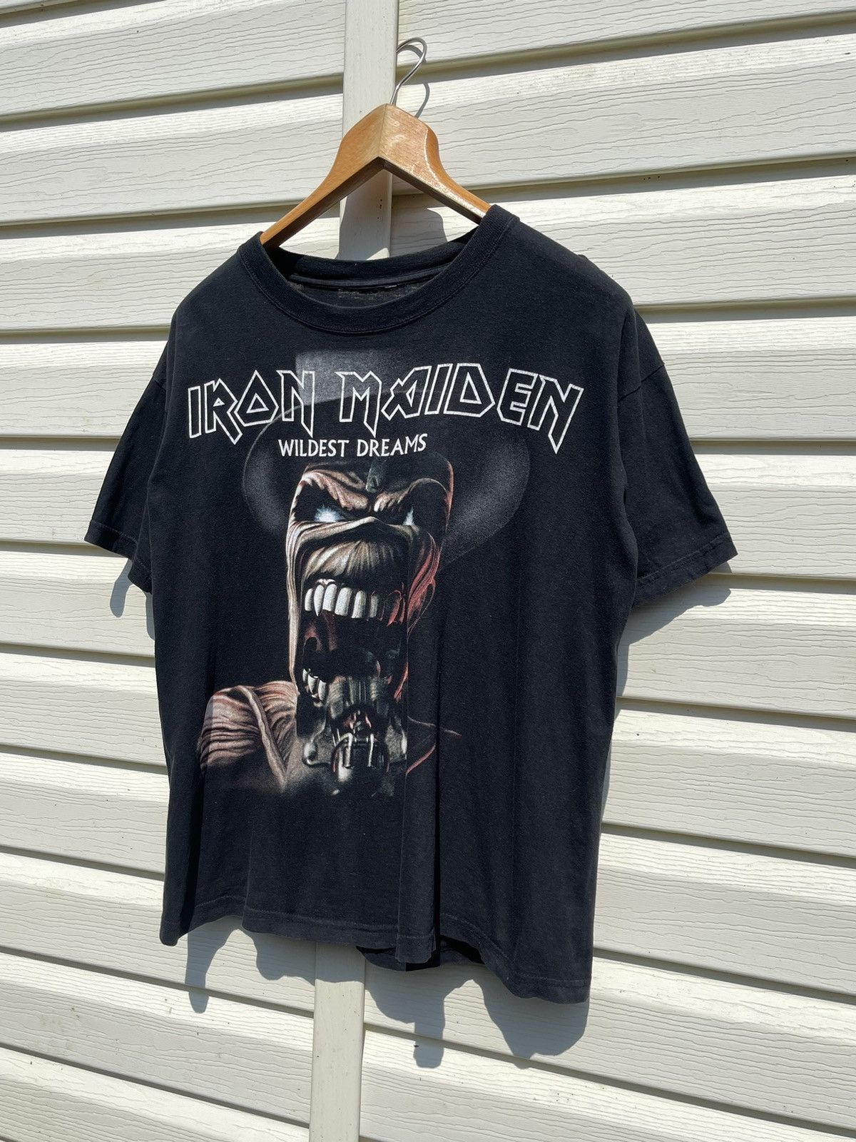 Band Tees Iron Maiden Dance of Death Vintage Y2k Boxy Tour Tee Size US L / EU 52-54 / 3 - 4 Thumbnail