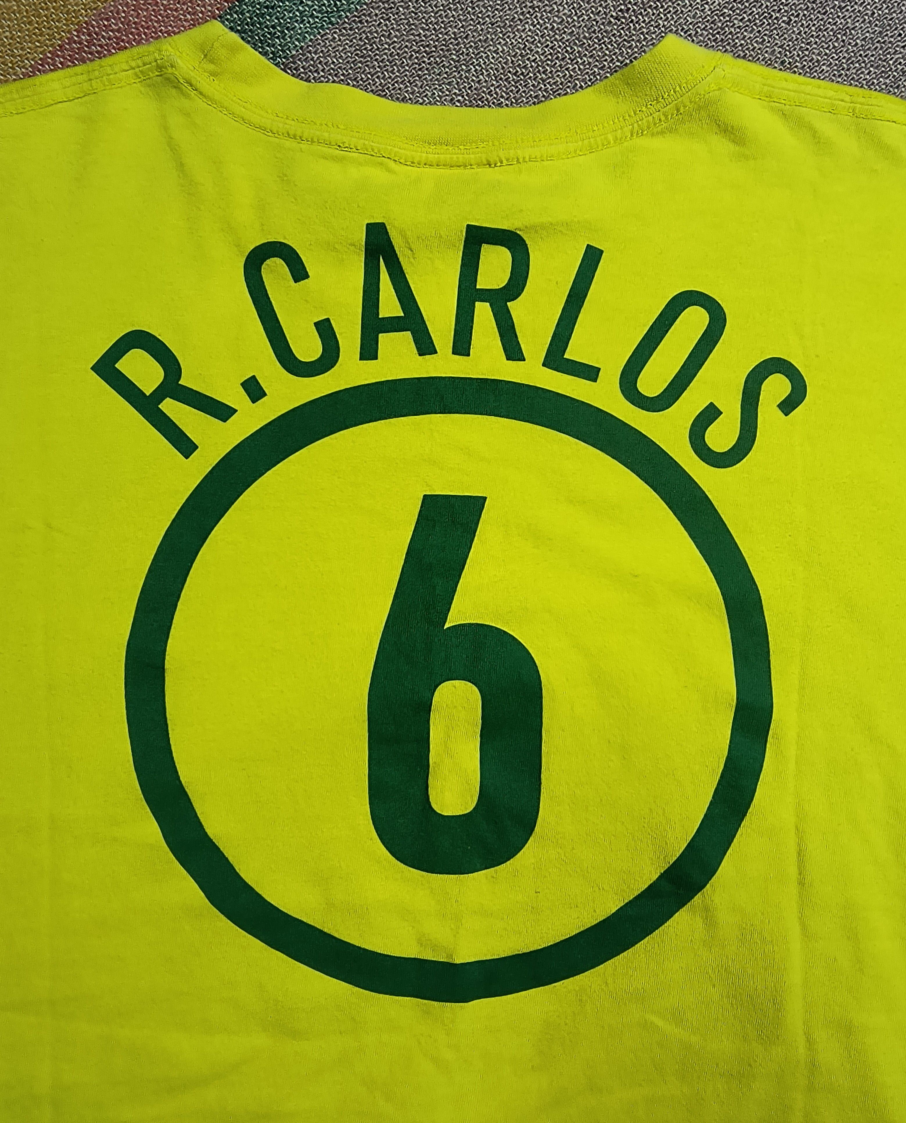 Nike Vintage Y2K Nike Roberto Carlos Brasil tee Size US XL / EU 56 / 4 - 1 Thumbnail