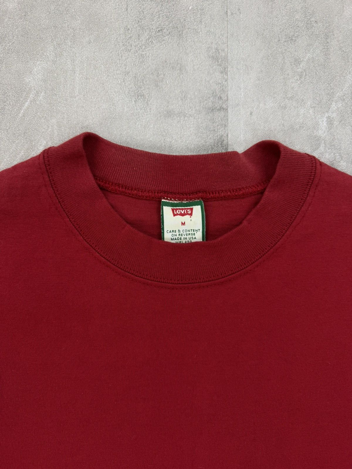 Levi's × Levi's Vintage Clothing Mens Rare vintage T-Shirt Levis Red TAB state cal. USA Size US M / EU 48-50 / 2 - 3 Thumbnail