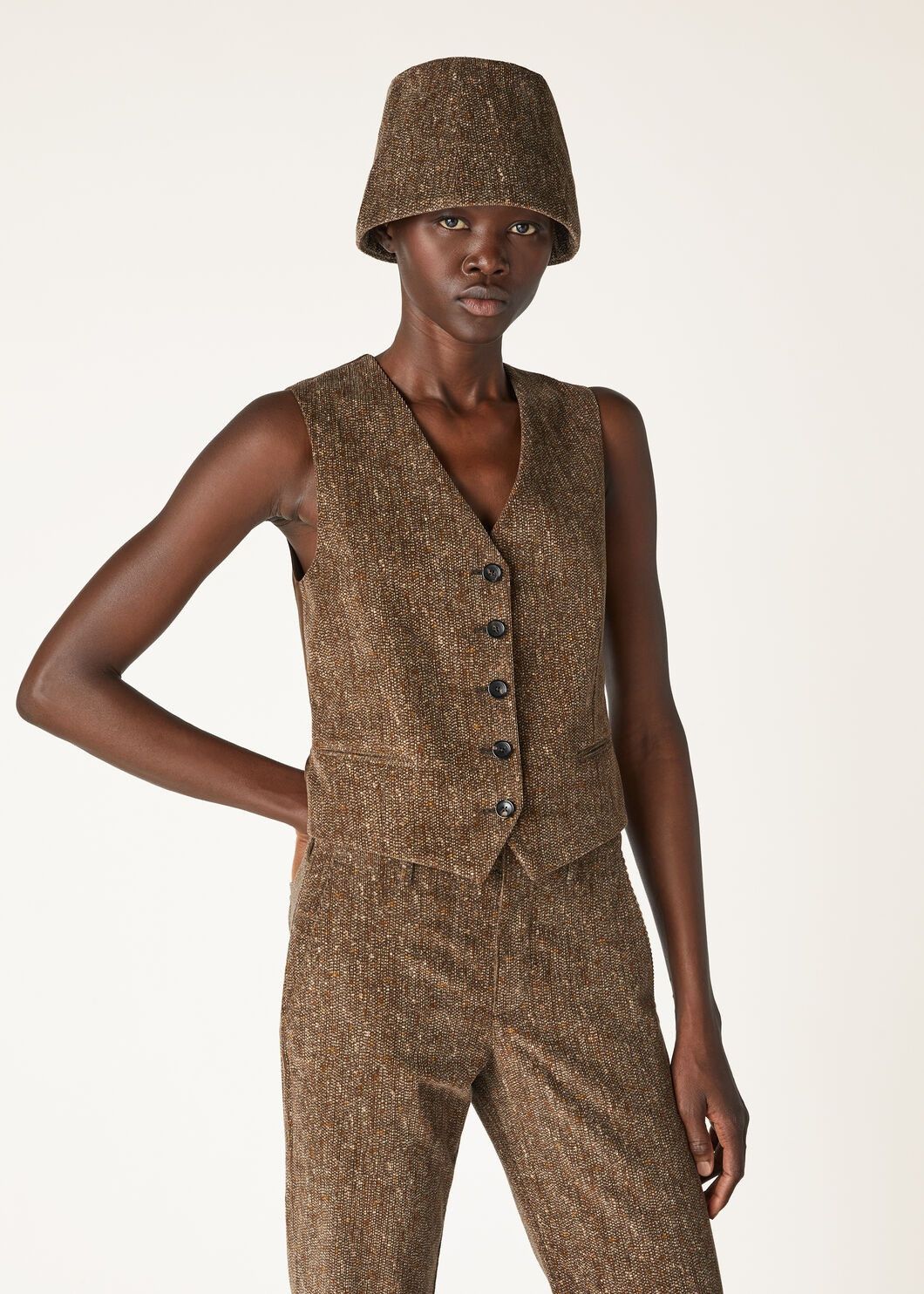 Loro Piana o1srvl11e0825 FAO4098 Duke Gilet Vest in Brown Size L / US 10 / IT 46 - 4 Thumbnail