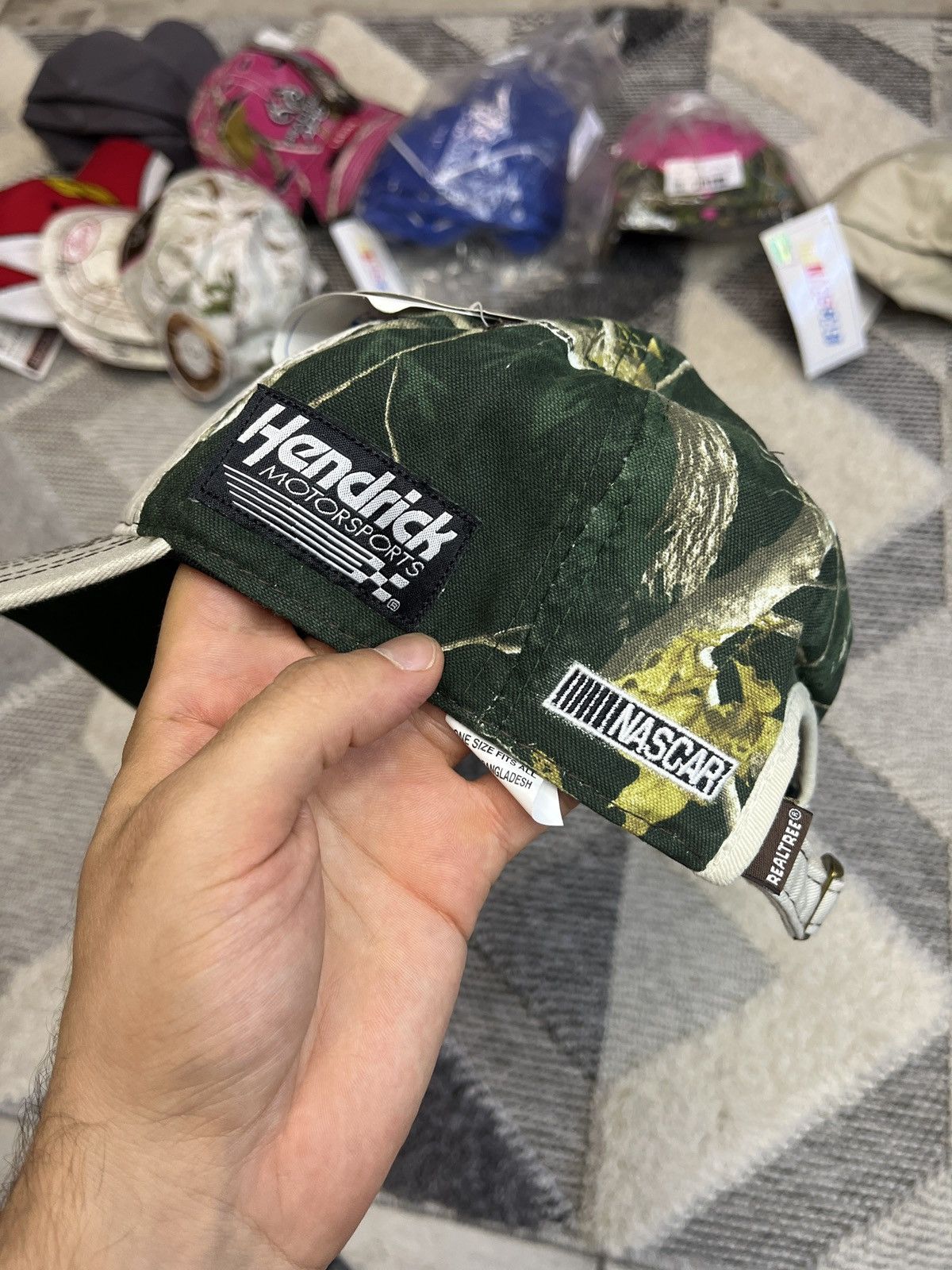 NASCAR × Realtree NASCAR REALTREE RACING CAP HAT Size ONE SIZE - 3 Thumbnail