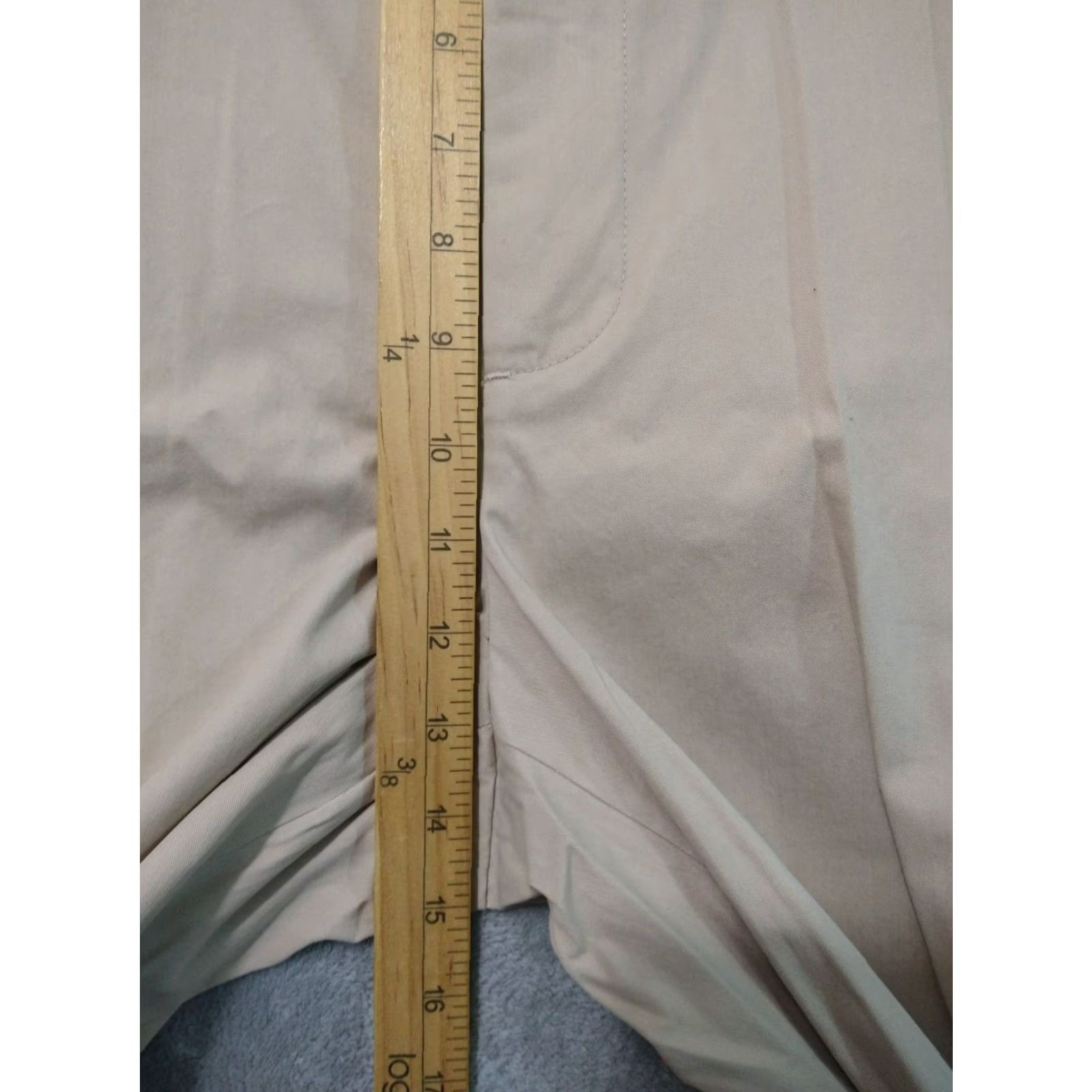 Brooks Brothers Brooks Brothers Pants Mens 40x30 Beige Chino Pleated Tapered Leg Cuffed 346 Size US 40 / EU 56 - 4 Thumbnail