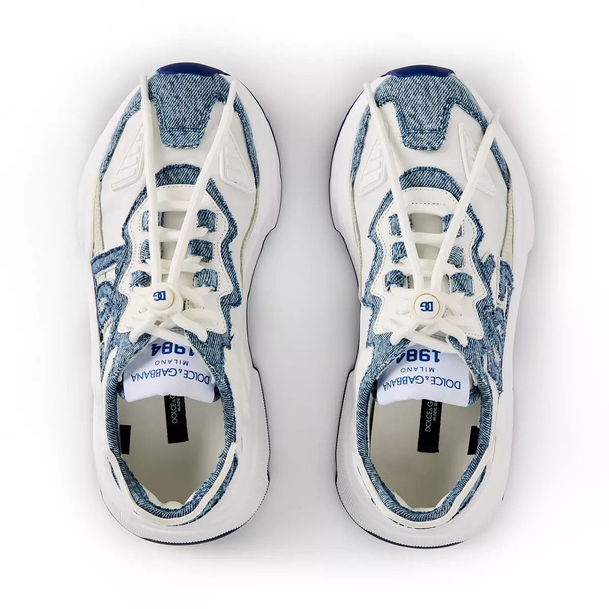 Dolce & Gabbana os11x1225 Daymaster Trainers in White/Blue Size US 9 / IT 39 - 5 Thumbnail