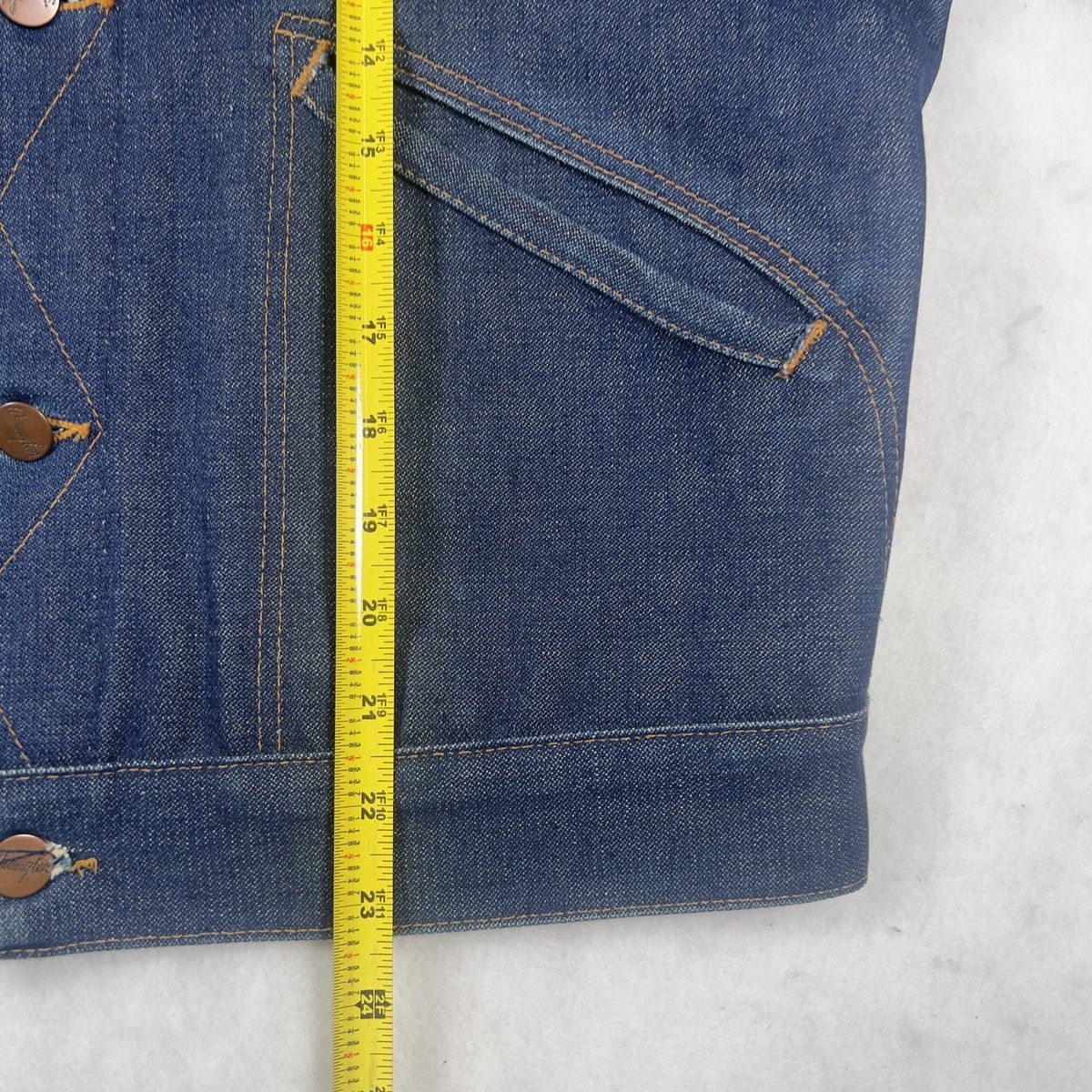 Wrangler Vintage Wrangler NoFault Denims Jacket Made in USA 60s / 70s Size US XXS / EU 40 - 8 Thumbnail