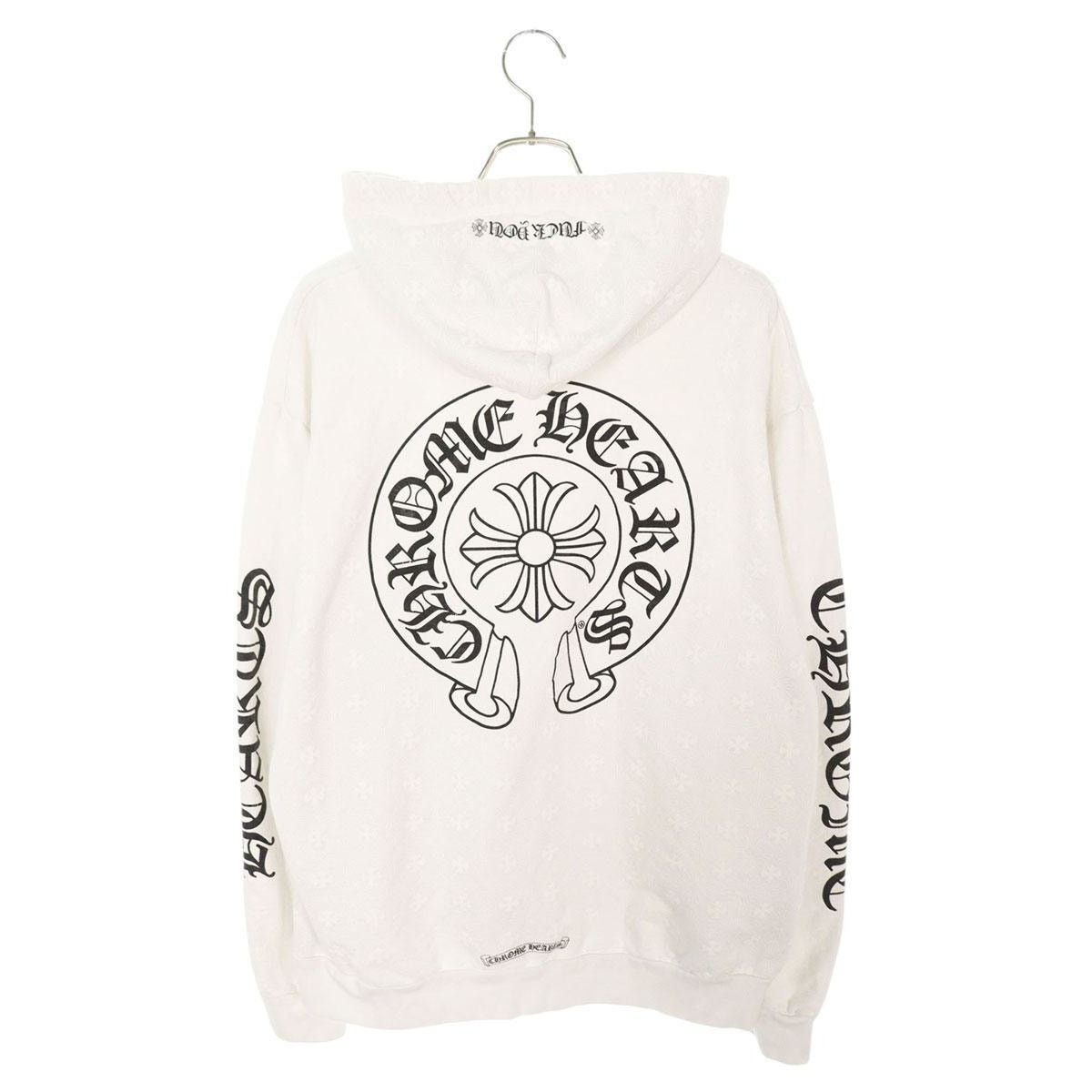 Chrome Hearts Chrome Hearts All-over Pattern Pullover Hoodie Size US XL / EU 56 / 4 - 2 Thumbnail