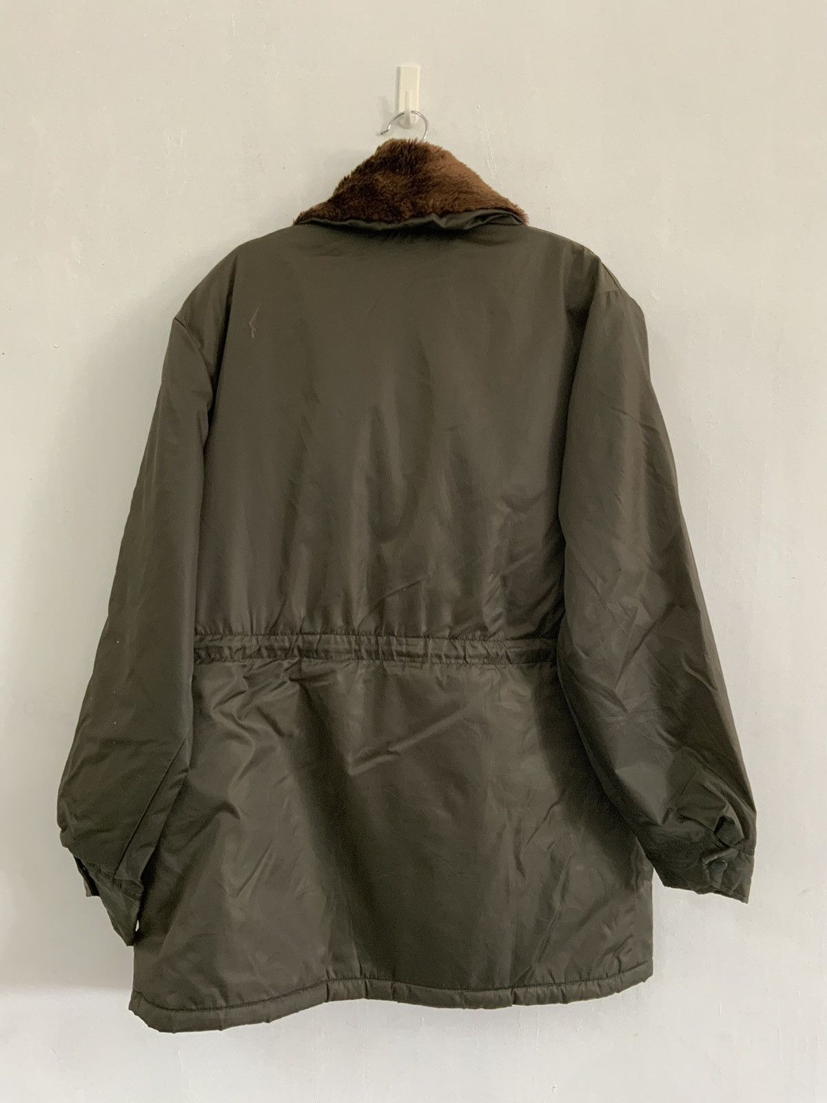 The Unbranded Brand Green Camo Mohair Faux Fur Parka Size US L / EU 52-54 / 3 - 2 Thumbnail