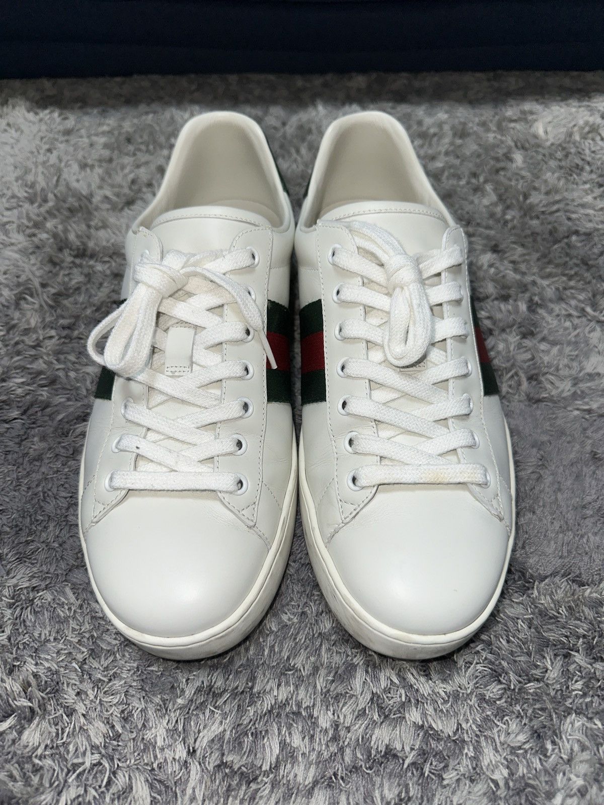 Gucci Gucci Leather Tennis sneakers Size US 9.5 / EU 42-43 - 1 Thumbnail