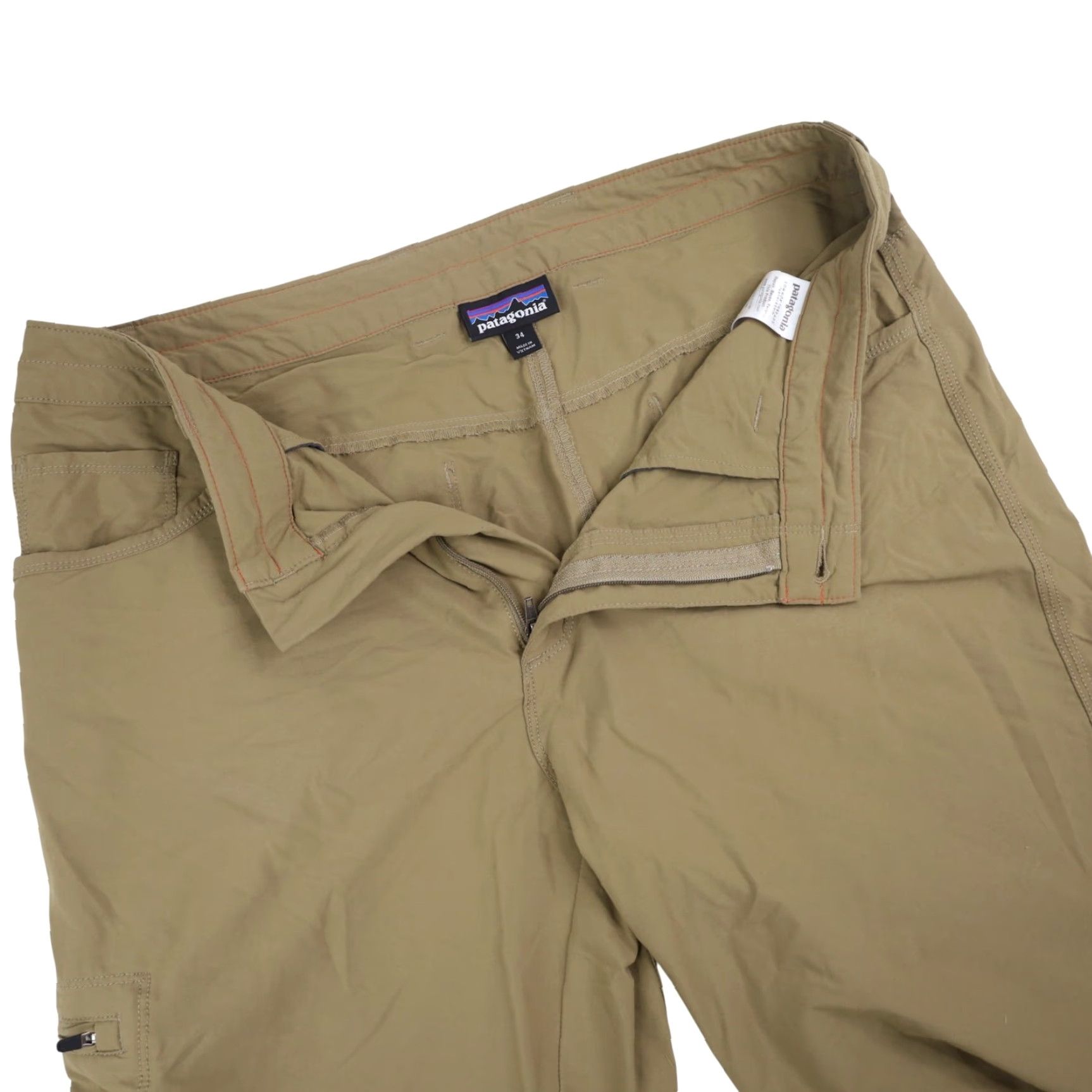Patagonia Patagonia Casual Adventure Shorts Men 34 Tan Casual Regular 34 Mens Size US 34 / EU 50 - 4 Thumbnail