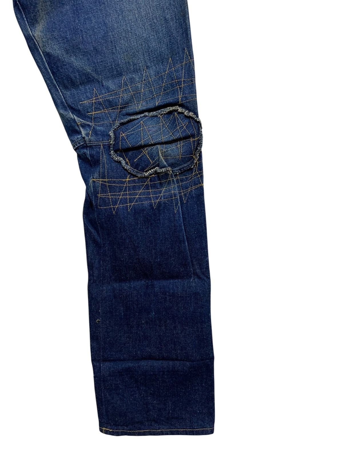Christopher Nemeth 🔥RARE NEMETH 3D CUT SHASHIKO DENIM W32 Size US 32 / EU 48 - 9 Thumbnail