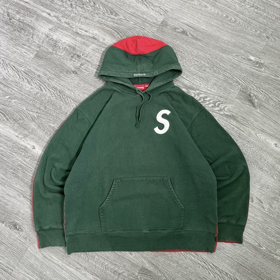 Supreme Supreme S Logo Split Hooded Sweatshirt F/W2021 Size US XL / EU 56 / 4 - 1 Thumbnail