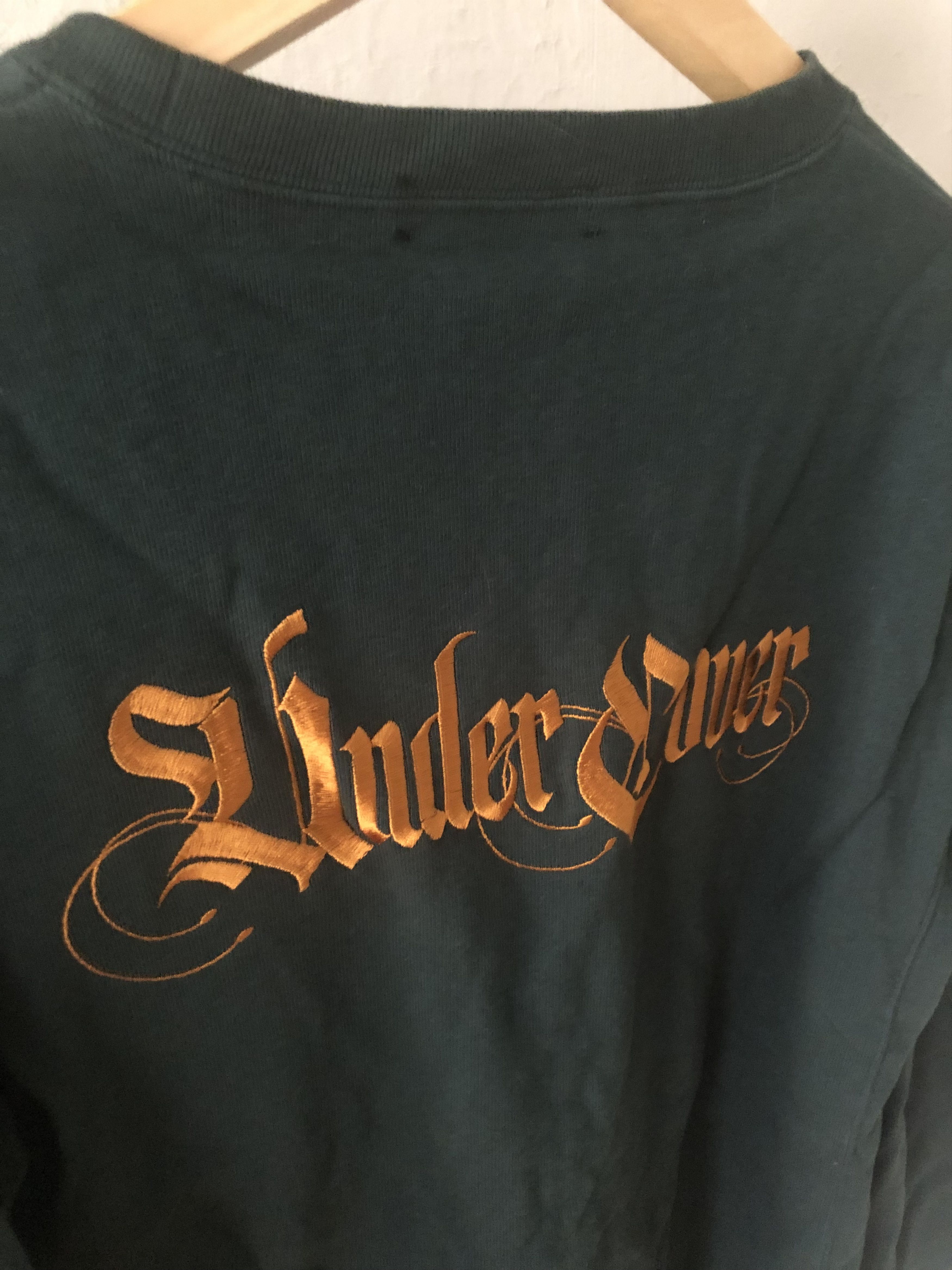 Undercover Undercover green/gold logo sweatshirt Size US L / EU 52-54 / 3 - 5 Thumbnail