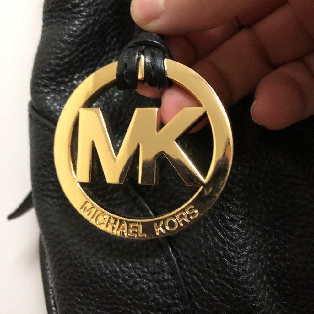Michael Kors Michael Kors Black Shoulder Bag Size ONE SIZE - 3 Thumbnail