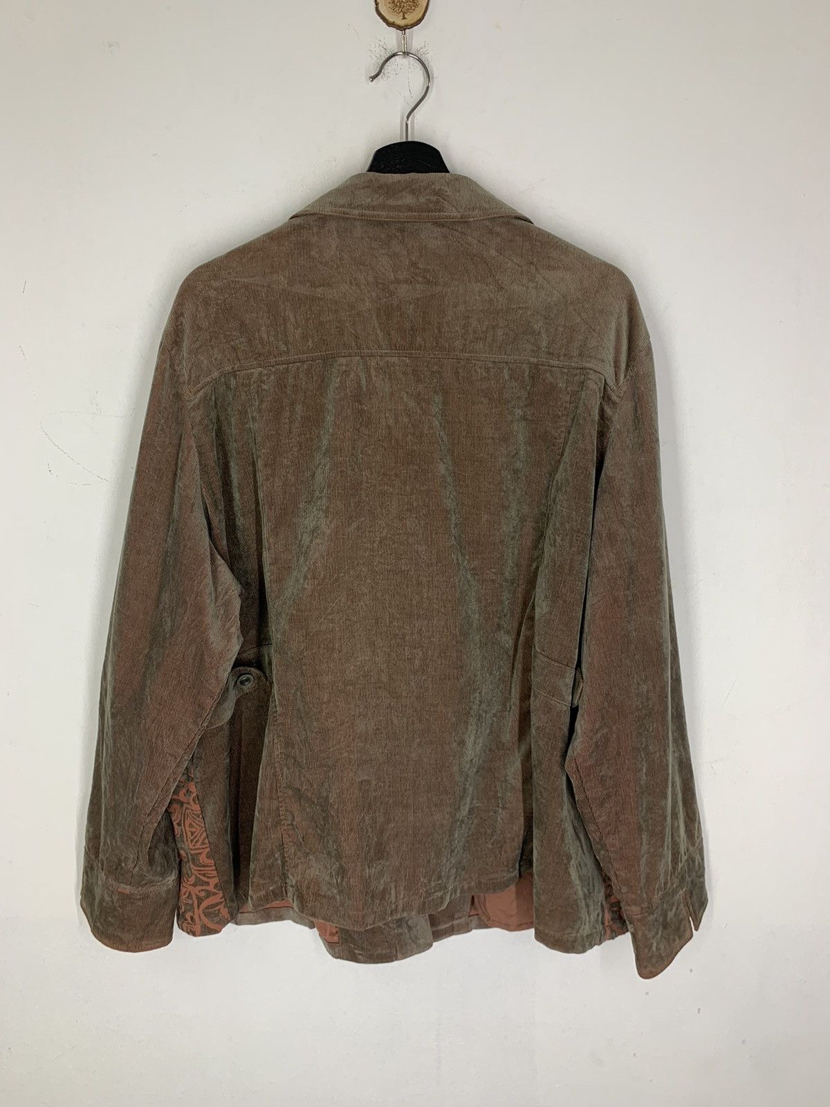 Hysteric Glamour × Japanese Brand × Tornado Mart Japanese Brand Tribal Tattoo Velour Corduroy Oversized Size US L / EU 52-54 / 3 - 6 Thumbnail