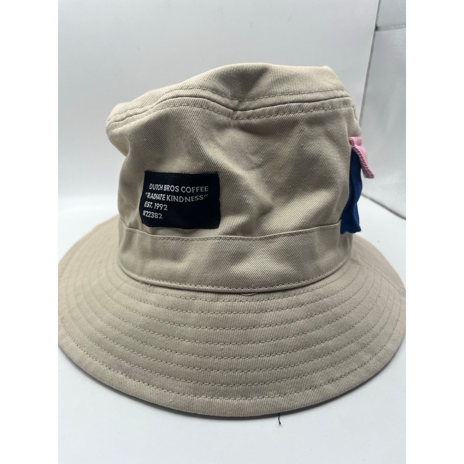 Unknown London Ditch Bros Merch Cargo Cap Tan Bucket Hat w/ Pocket One Size Size ONE SIZE - 1 Thumbnail