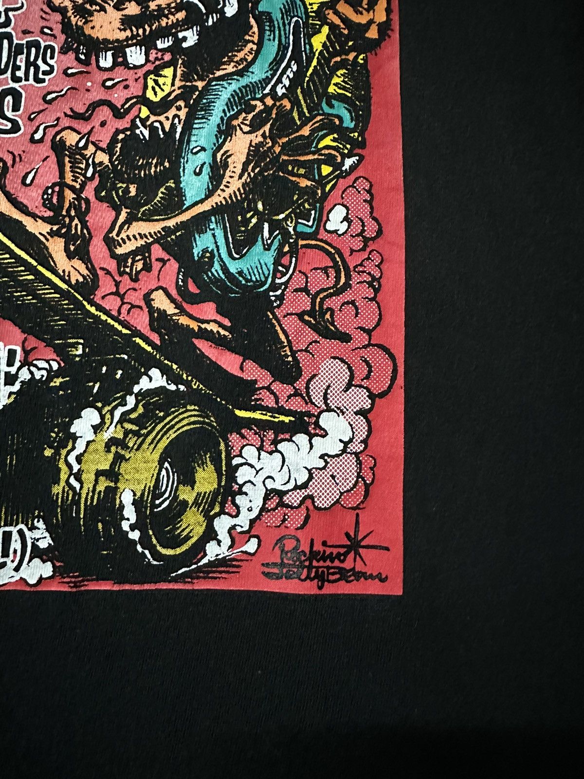 Fucking Awesome × Vintage Vintage Rockin Jelly Bean Porn Nekad Girl Faded Tee Size US S / EU 44-46 / 1 - 3 Thumbnail