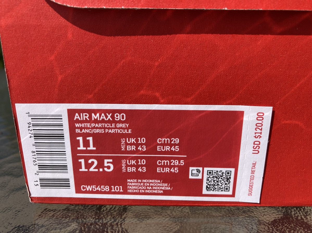 Nike Nike Air Max 90 Recraft Total Orange Size US 11 / EU 44 - 10 Thumbnail