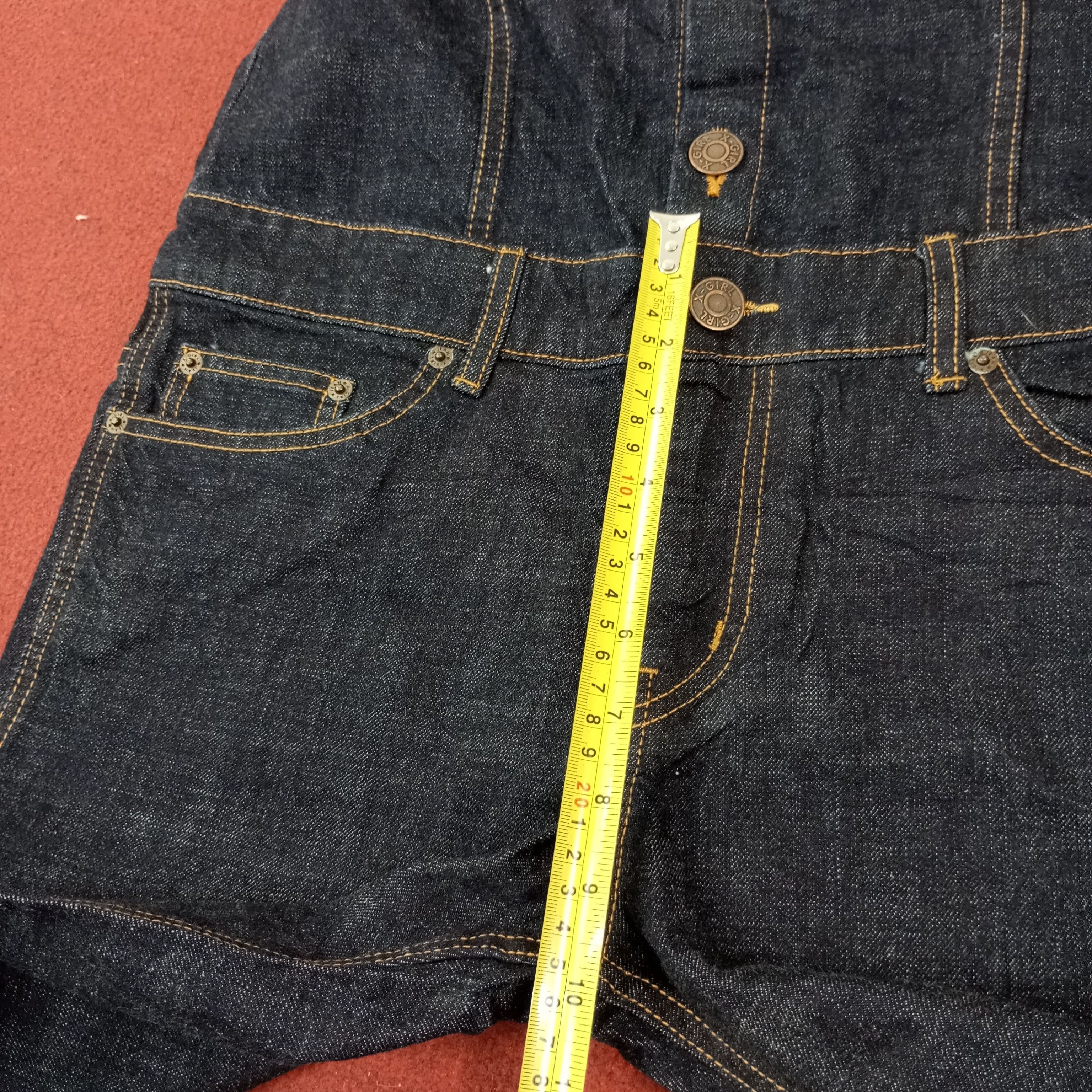 Other X-Girl Japanese Streetwear Style Overall Jeans c235n13 Size US 35 - 9 Thumbnail