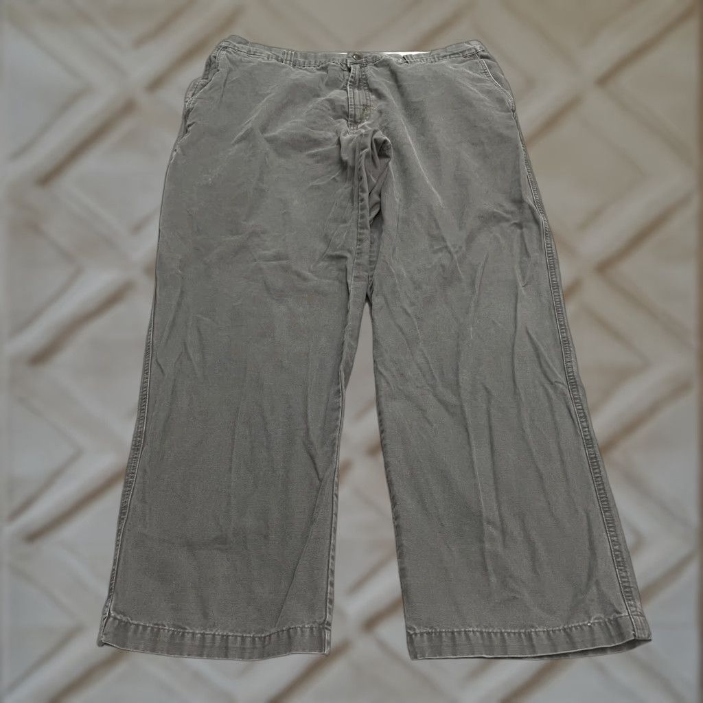 Vintage Columbia Pants Mens 40 Gray Carpenter Straight Leg Cotton Workwear Outdoor Hiking Casual Size US 40 / EU 56 - 1 Thumbnail