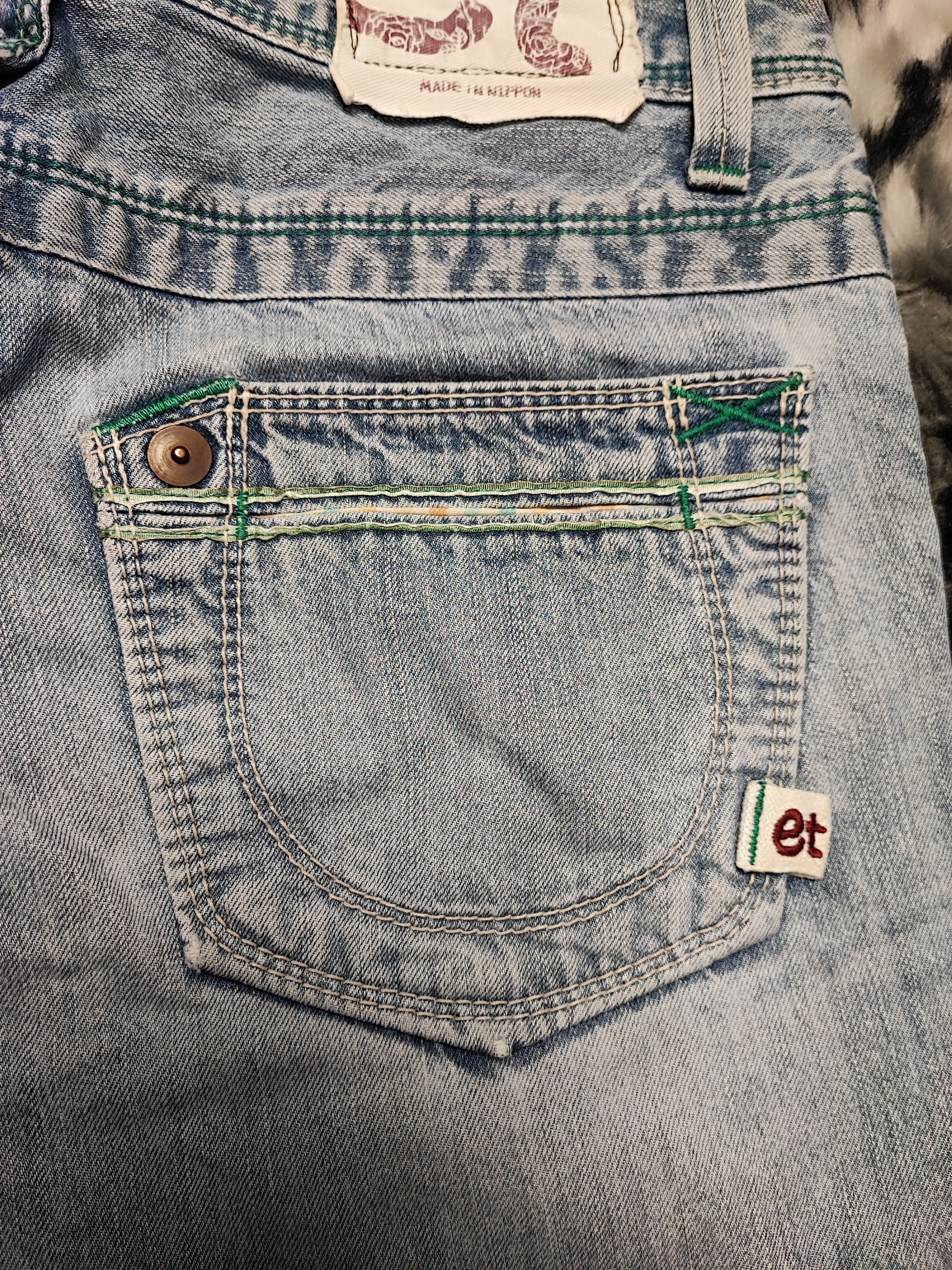 Japanese Brand ET Boite Made in Nippon Jeans Size US 30 / EU 46 - 13 Thumbnail