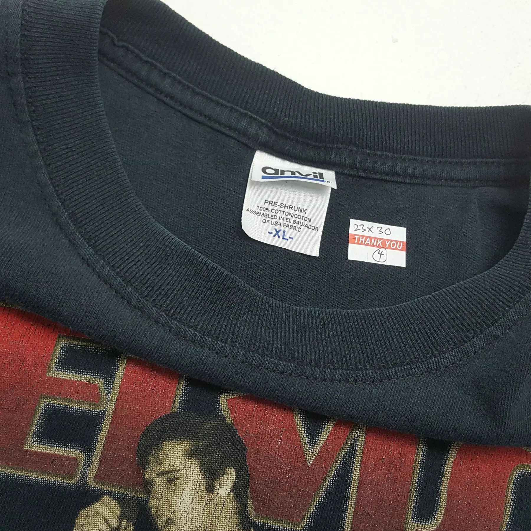 Band Tees × Vintage Elvis Presley American Singer Tour Tshirt Size US XL / EU 56 / 4 - 5 Thumbnail