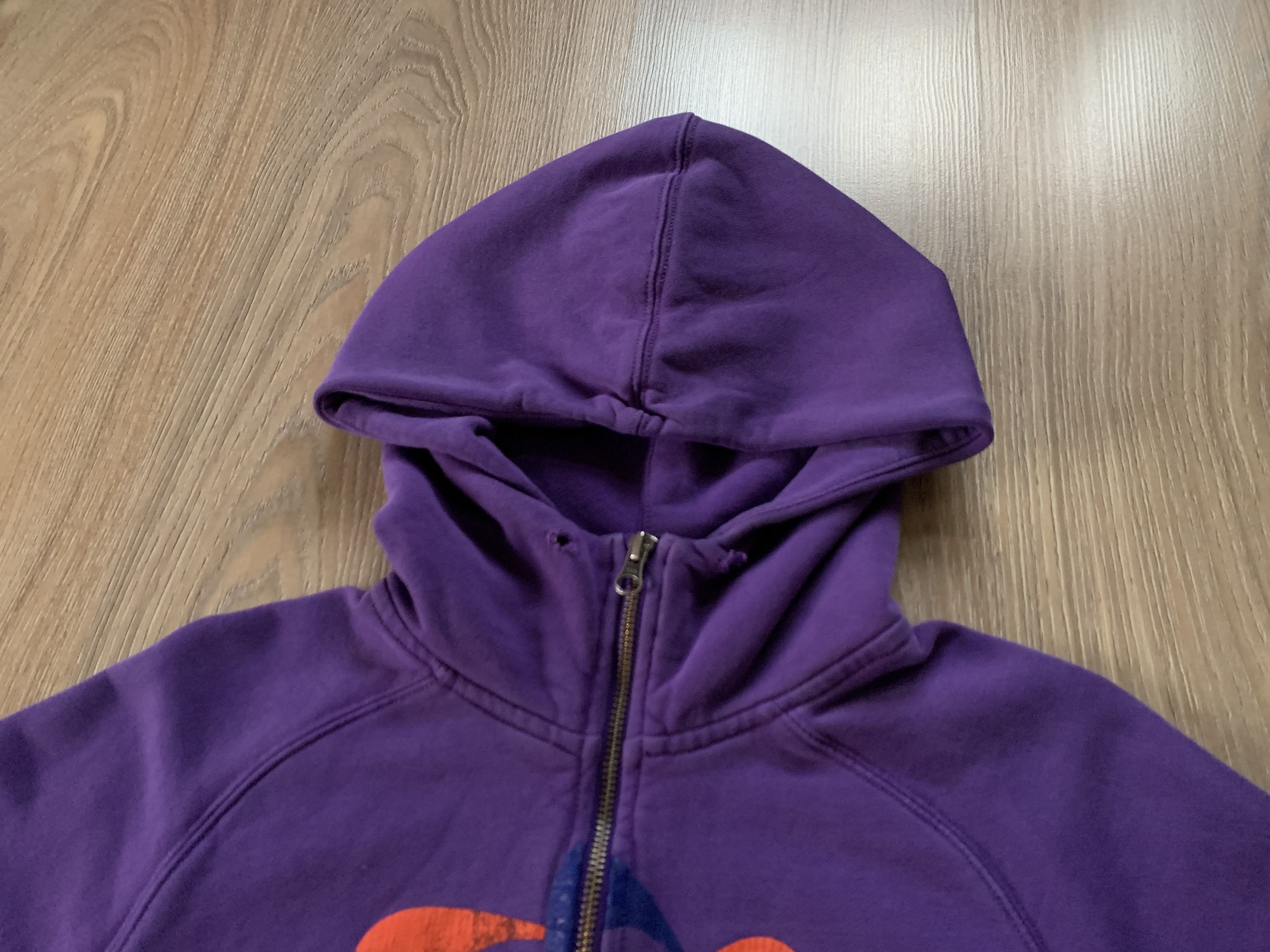 Nike × Vintage Vintage Nike Track & Field Multi Swoosh Hoodie Size US M / EU 48-50 / 2 - 4 Thumbnail