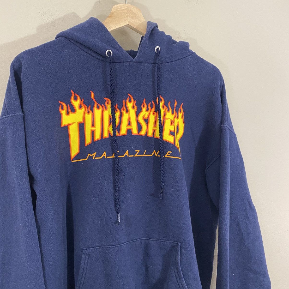 Thrasher × Vintage Vintage Thrasher Magazine Hoodie Sweatshirt Medium Size US M / EU 48-50 / 2 - 2 Thumbnail