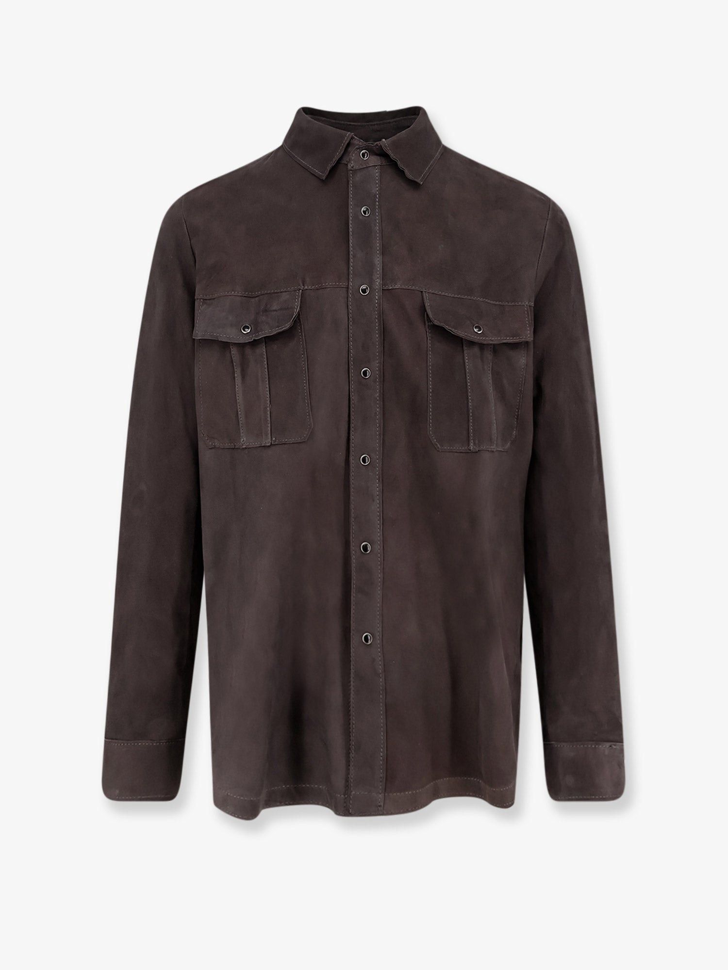 DFour Suede Shirt Size US L / EU 52-54 / 3 - 1 Thumbnail