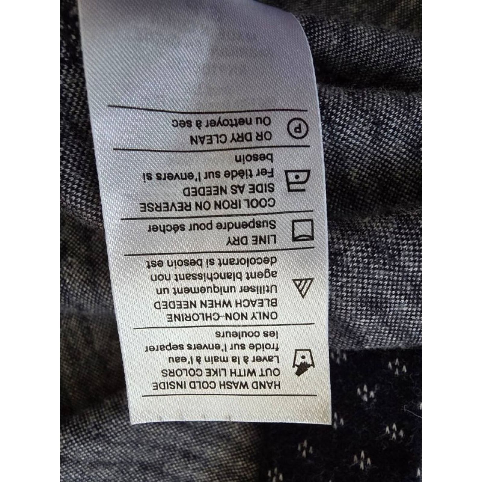 Vince Vince Down Collared Shirt Navy Size Petite Small A001307 Size US S / EU 44-46 / 1 - 6 Thumbnail
