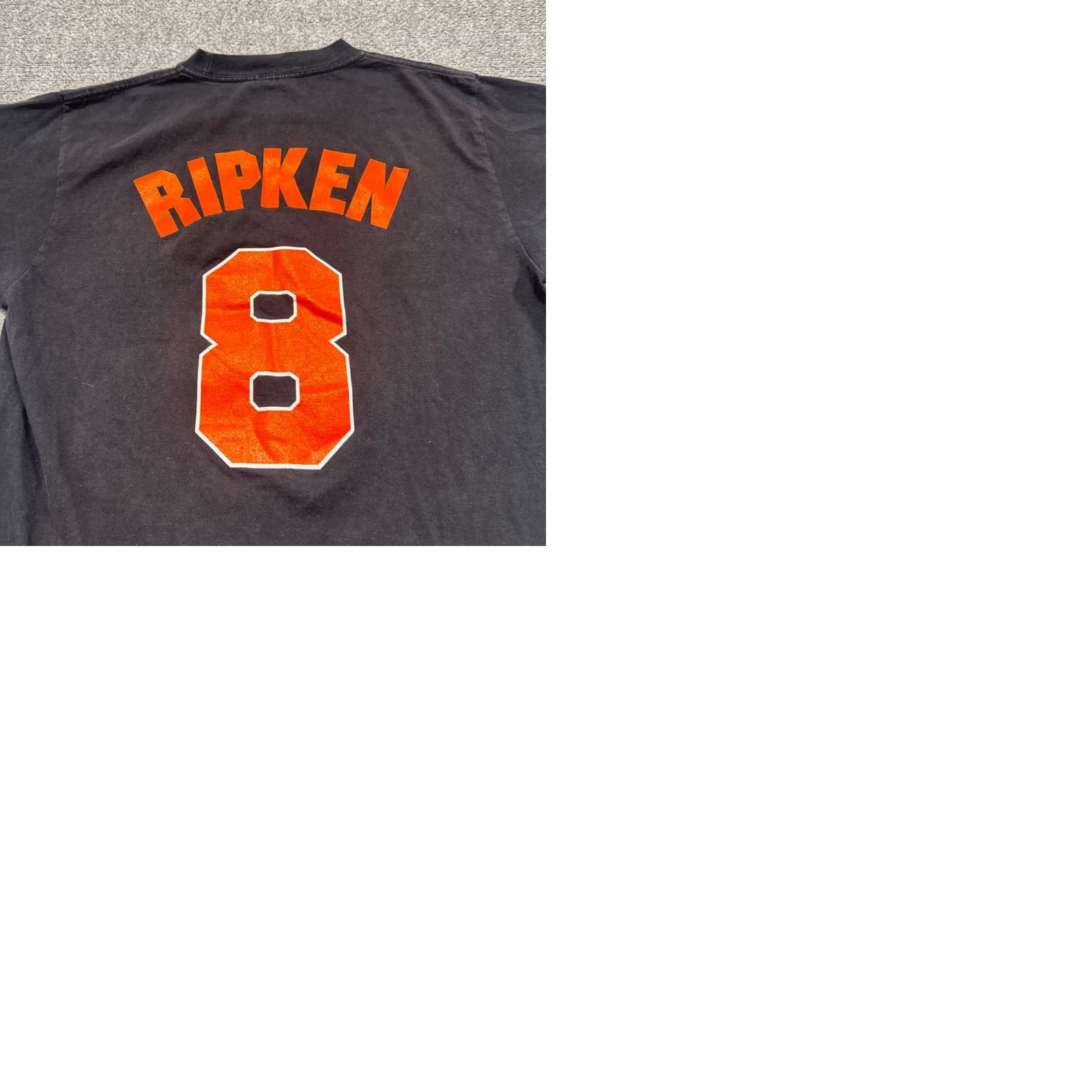 MLB VTG Orioles T-shirt Mens L Black MLB Cooperstown Collection Baseball Y2K Distressed Fade Size US L / EU 52-54 / 3 - 9 Thumbnail
